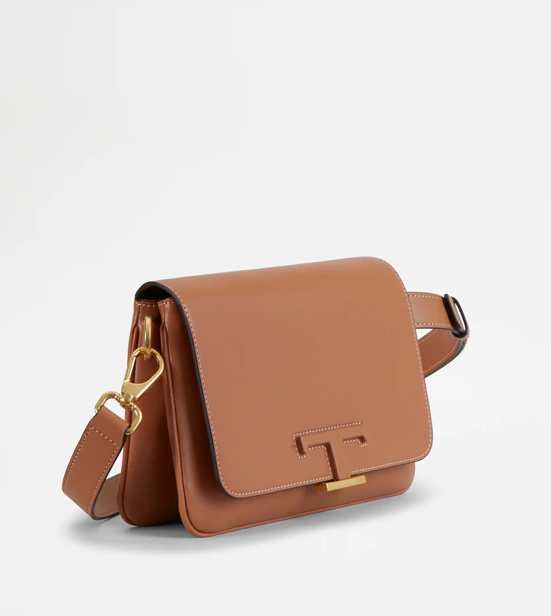 TIMELESS BELT BAG MINI IN LEATHER - BROWN - 3