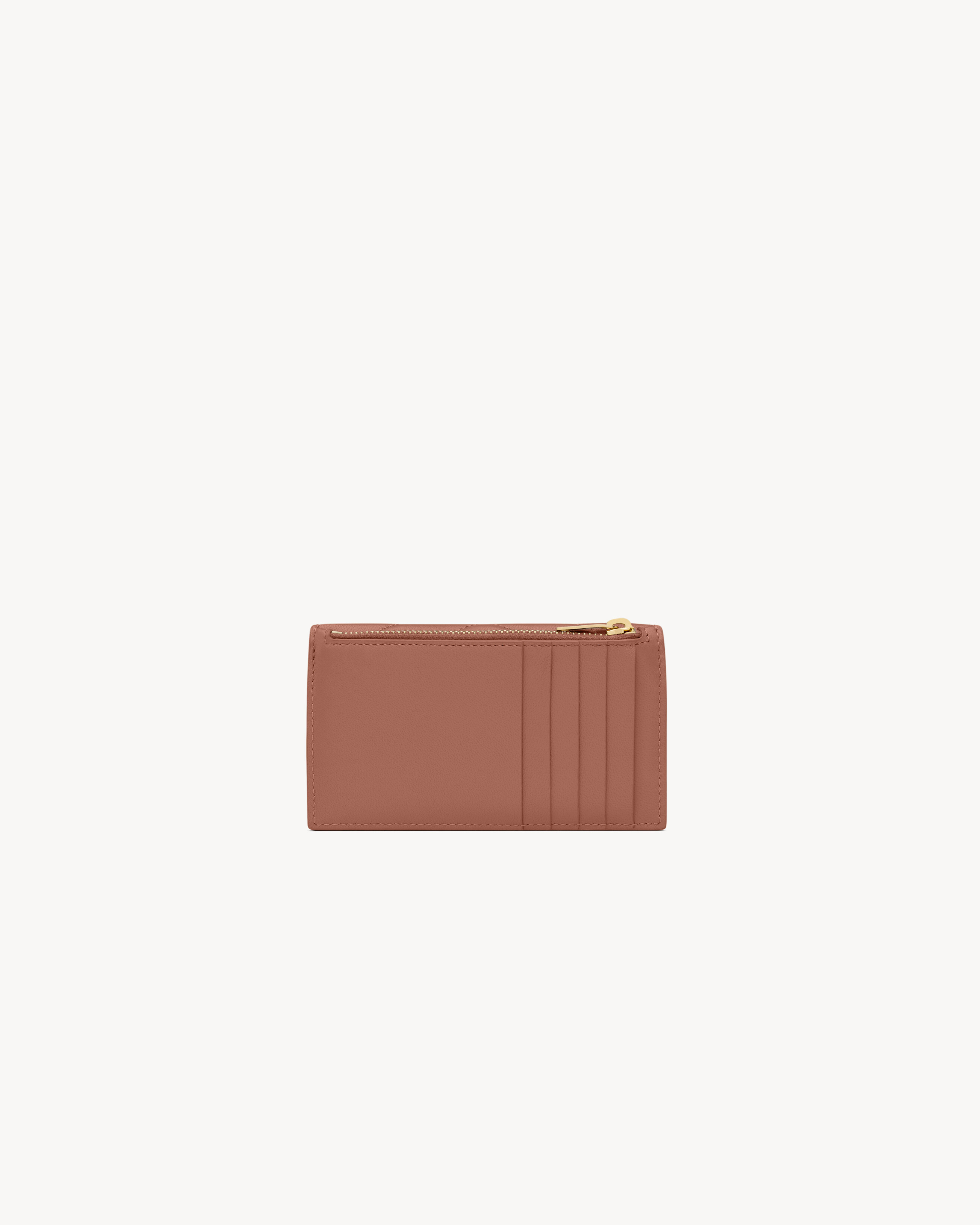 CASSANDRE FRAGMENTS FLAP CARD CASE IN LAMBSKIN - 2