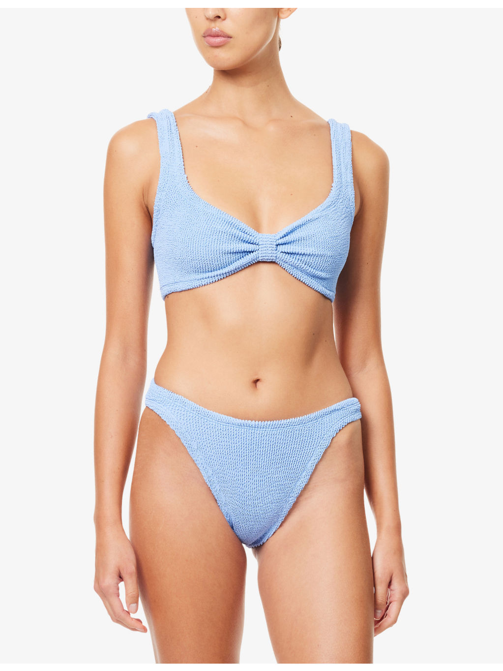 Bonnie striped recycled polyester-blend bikini - 2