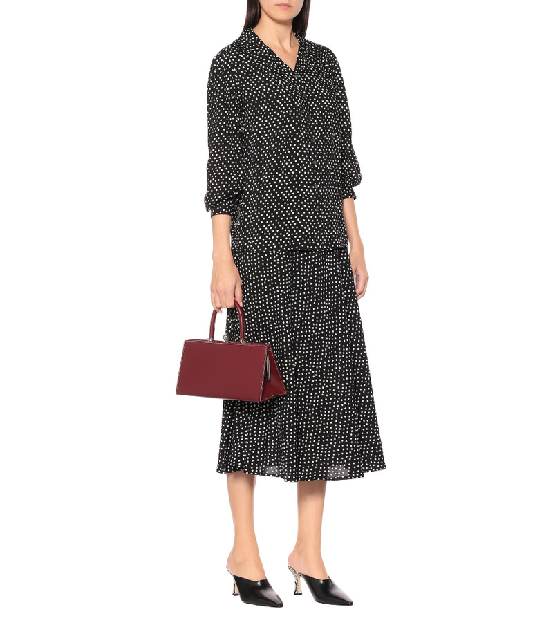 velvet Ardelle polka-dot blouse outlook