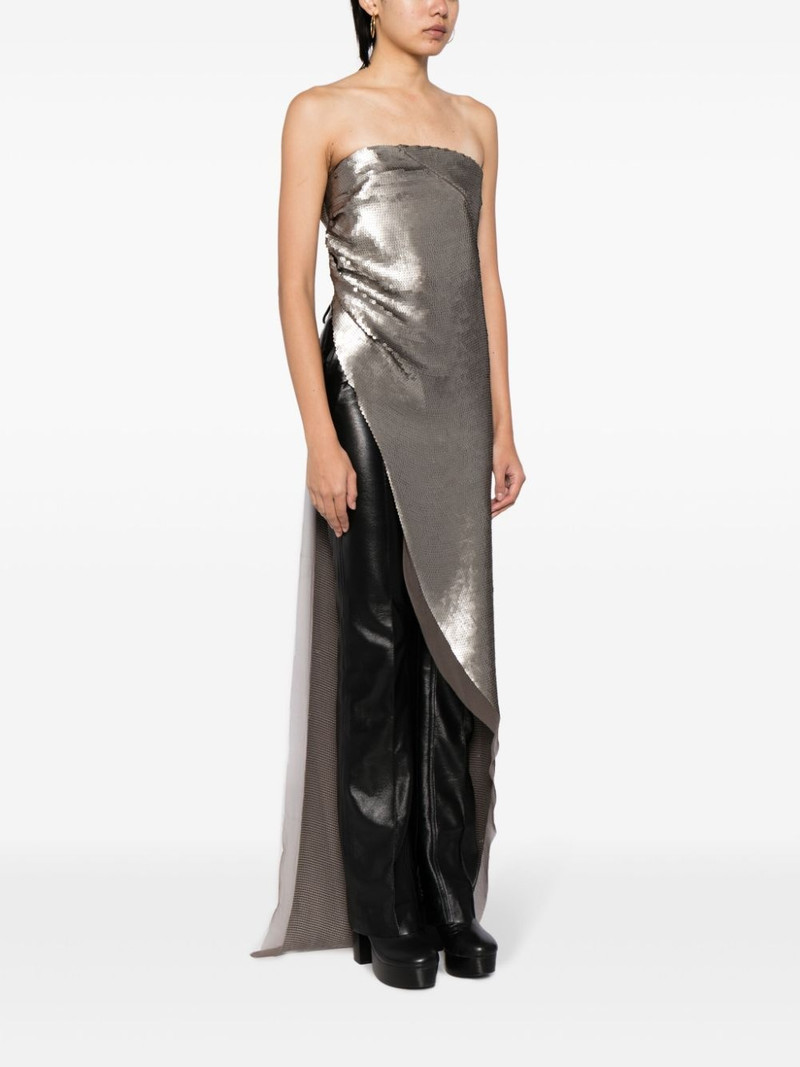 Luxor asymmetric sequinned top 3