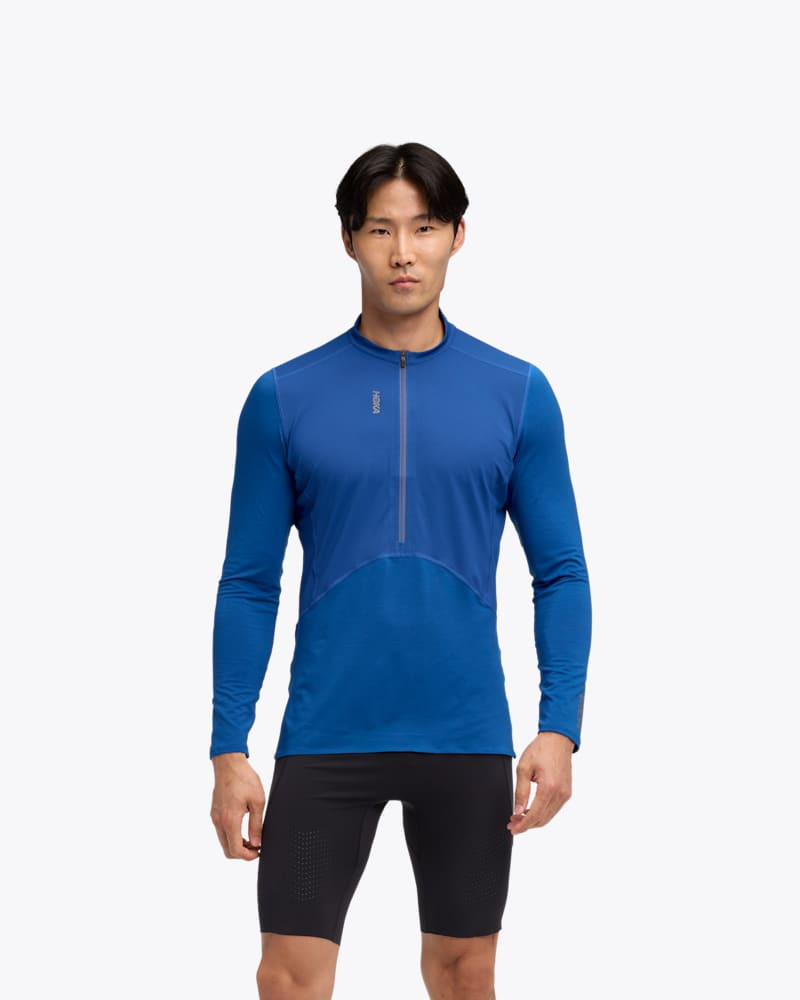 Men's SkyBreeze Long Sleeve Zip Shoes in Ultramarine 1