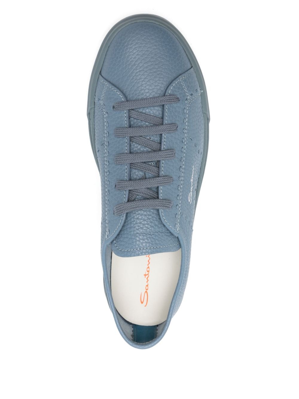 leather sneakers - 4