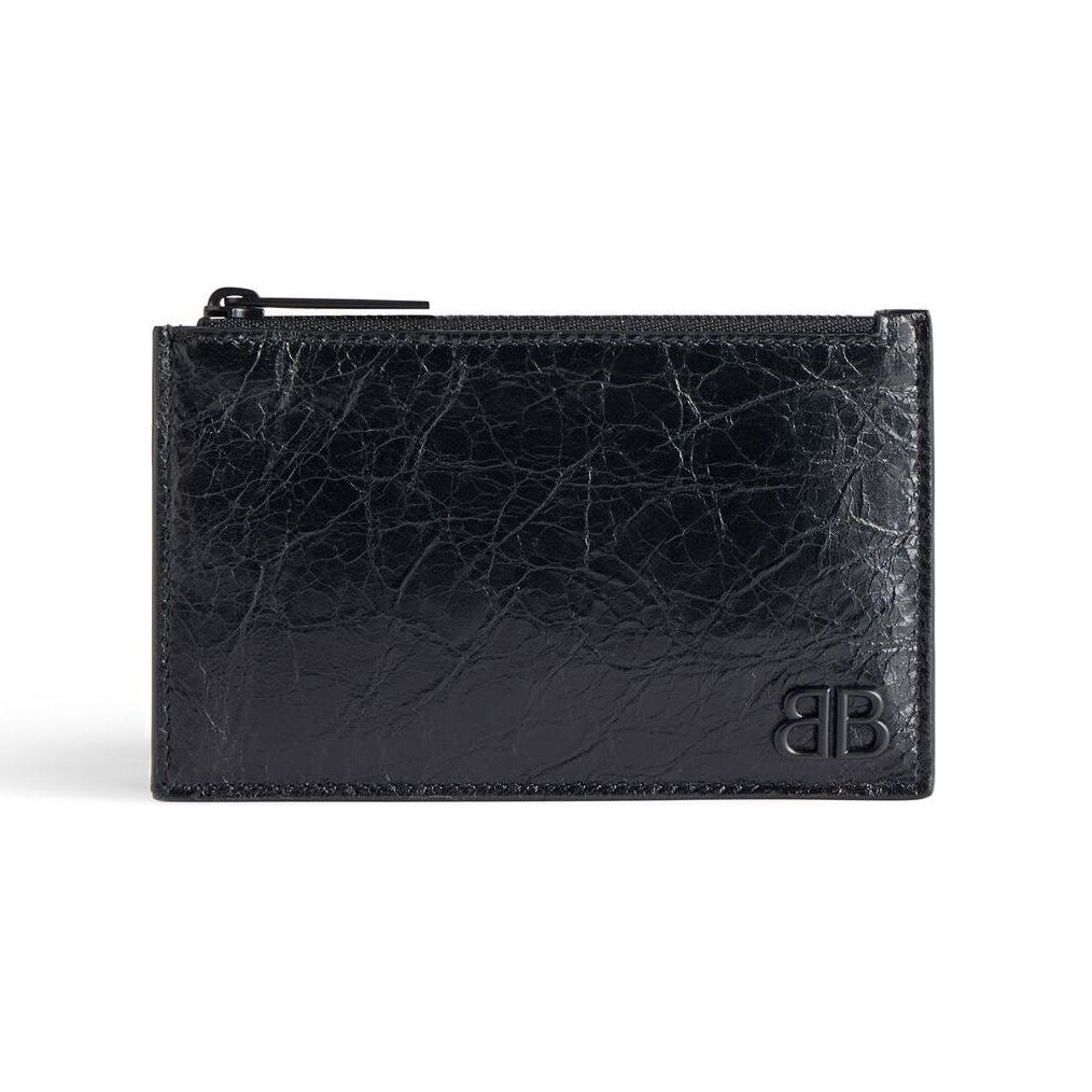Balenciaga Monaco Long Coin And Card Holder 'Black' 7665752AAS81000 - 1