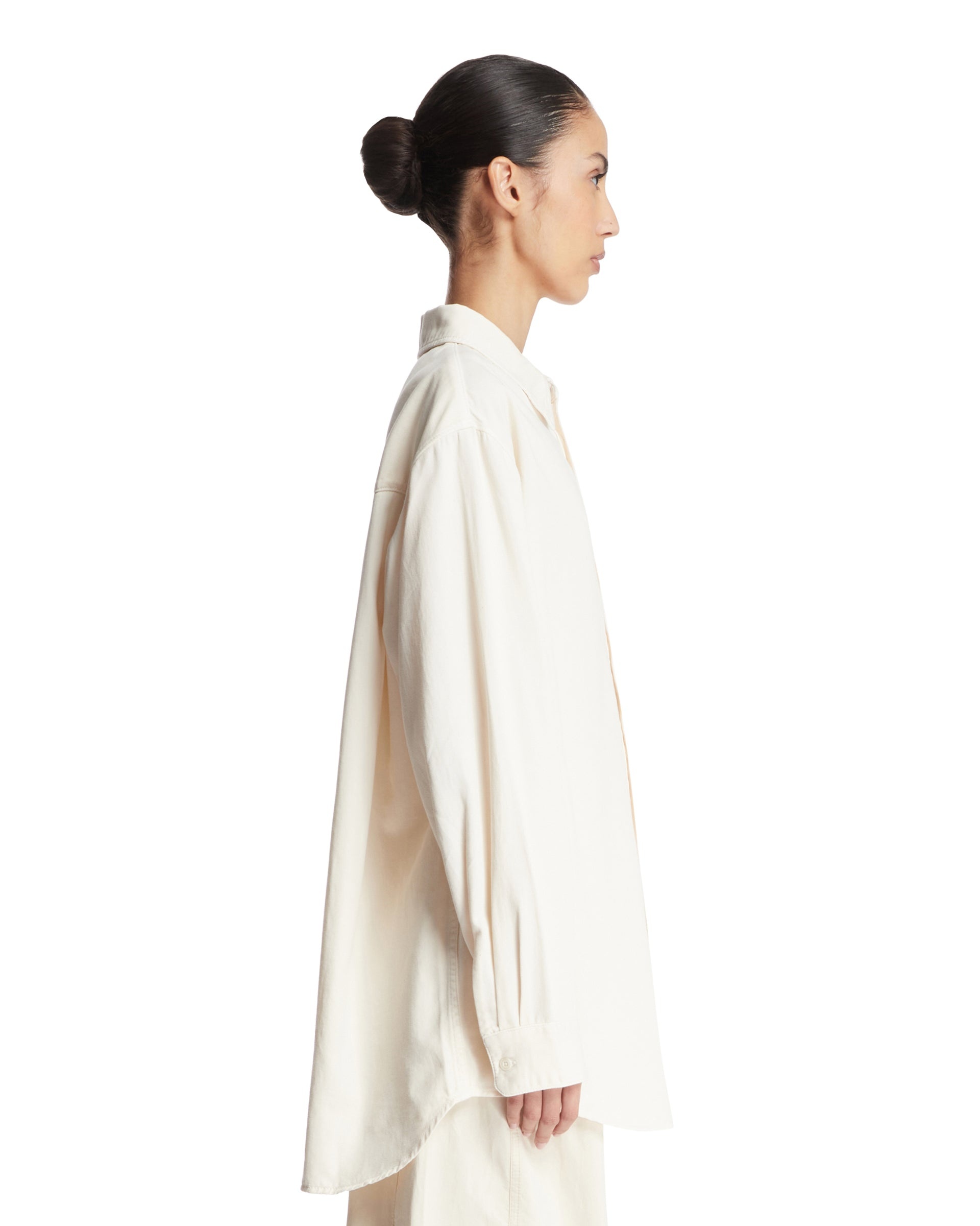 White Oversized Shirt - 5