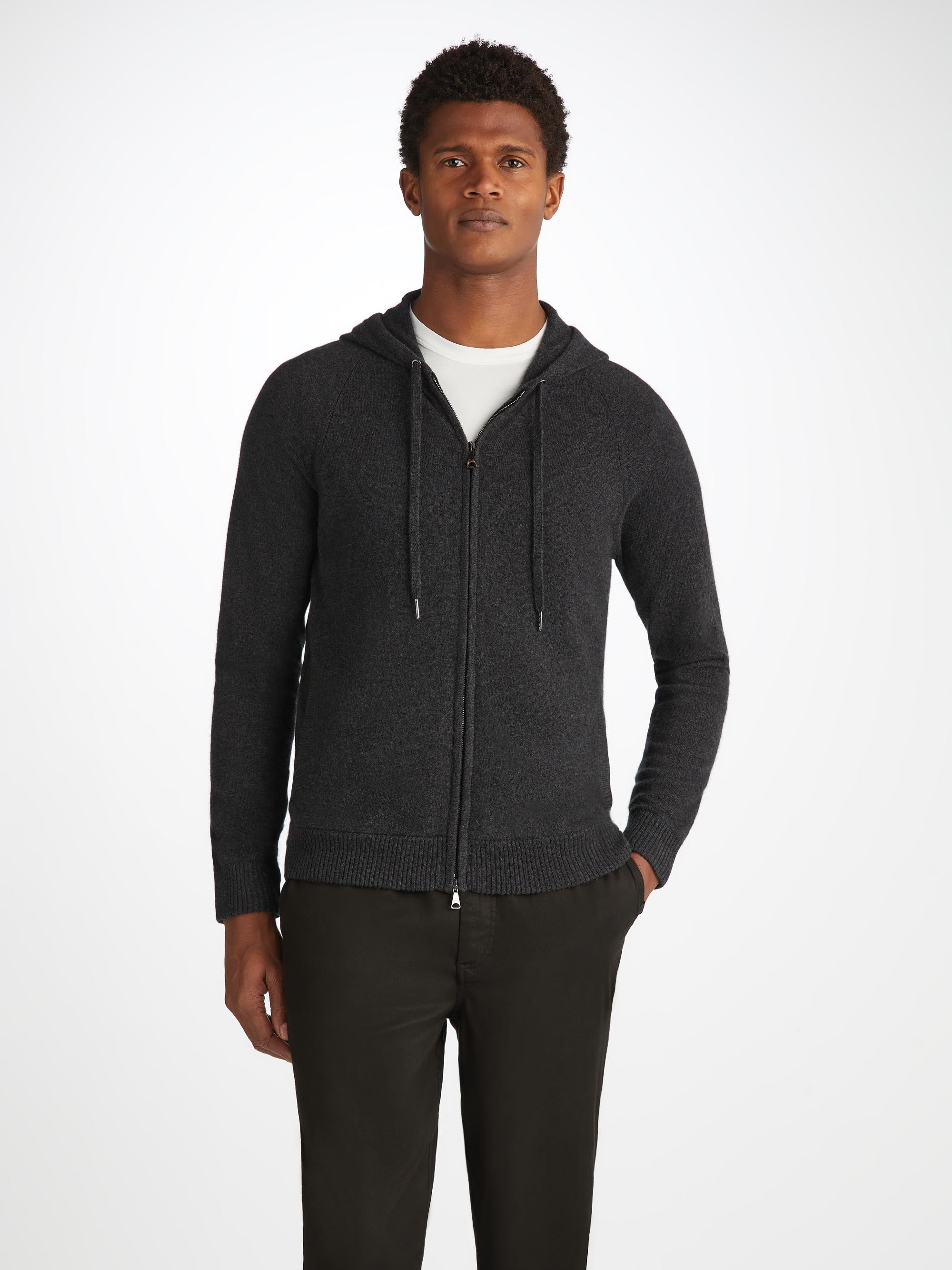 Men's Hoodie Finley 10 Cashmere Charcoal - 7