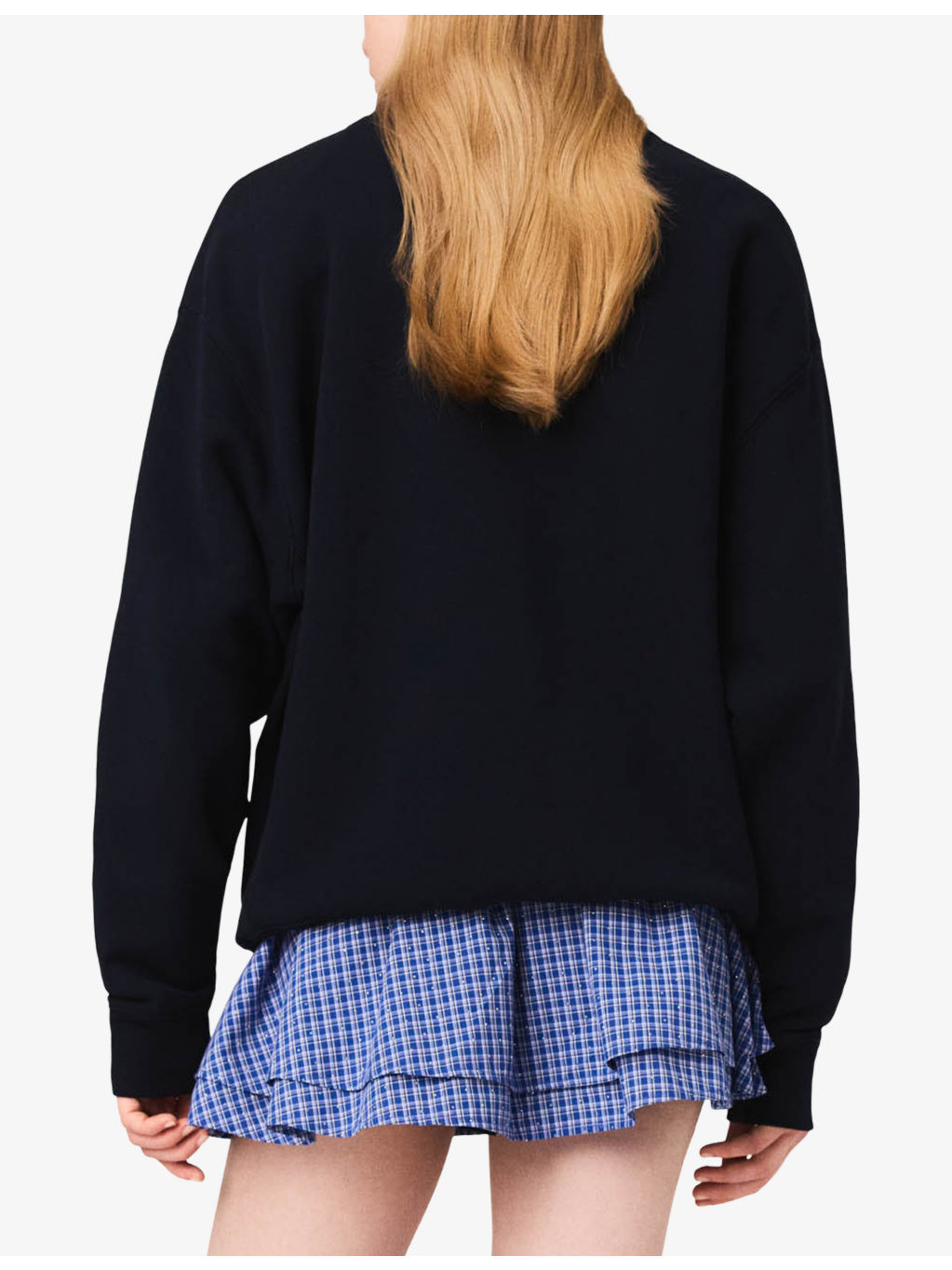 Logo-Embossed Relaxed-Fit Cotton Sweatshirt - 4