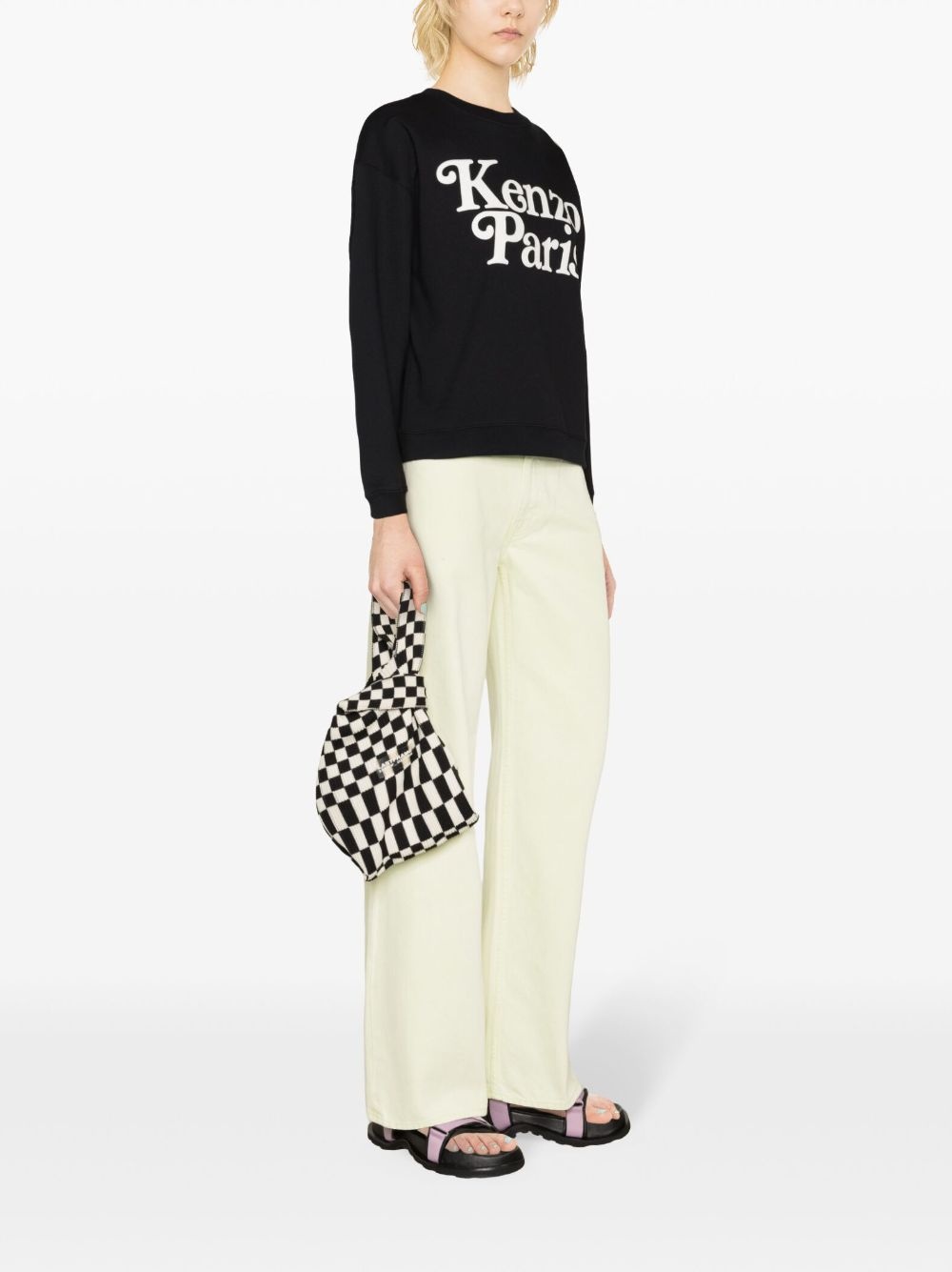 x Verdy flocked-logo sweatshirt - 3