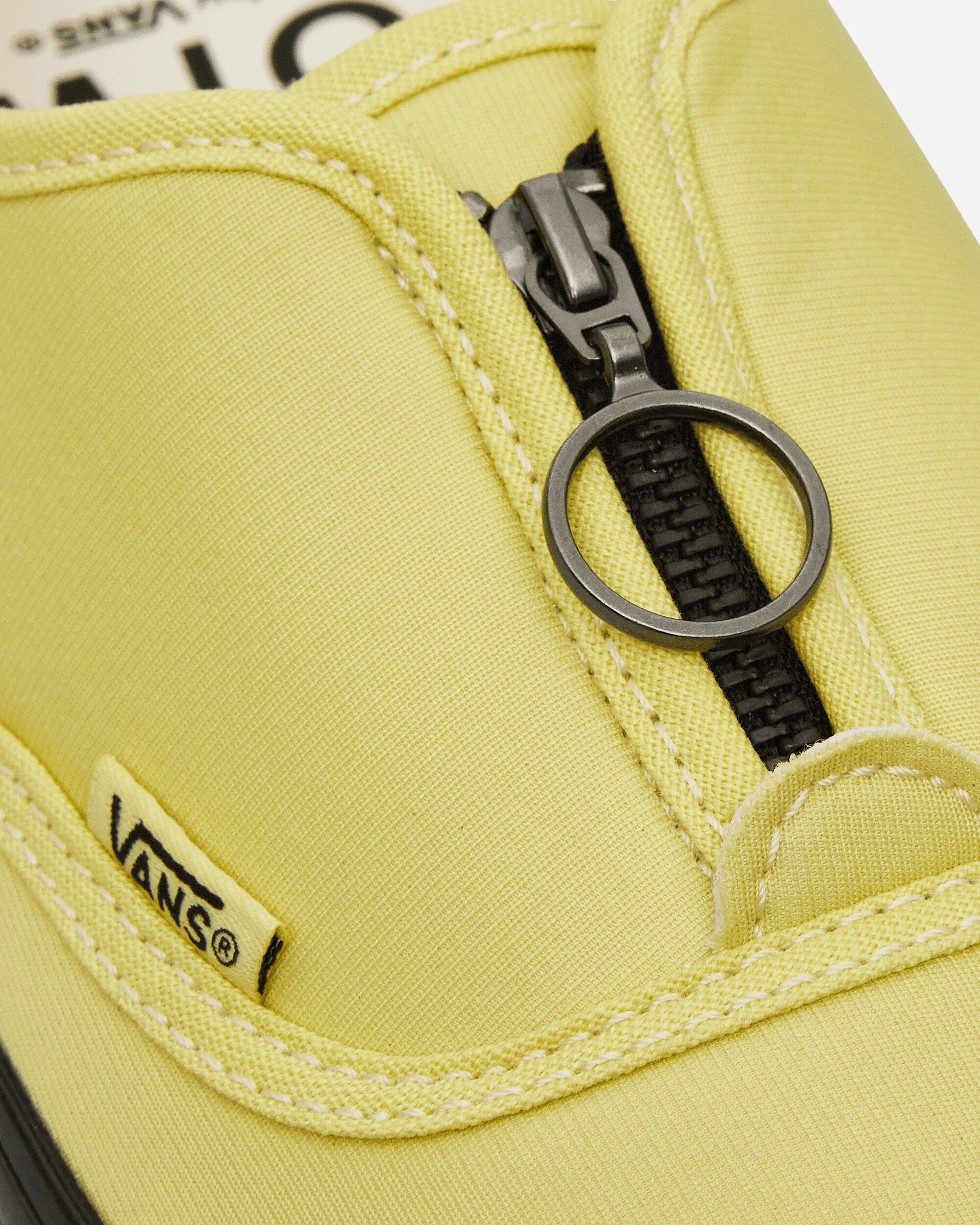 Authentic Zip Vibram Sneakers Canary Yellow - 6