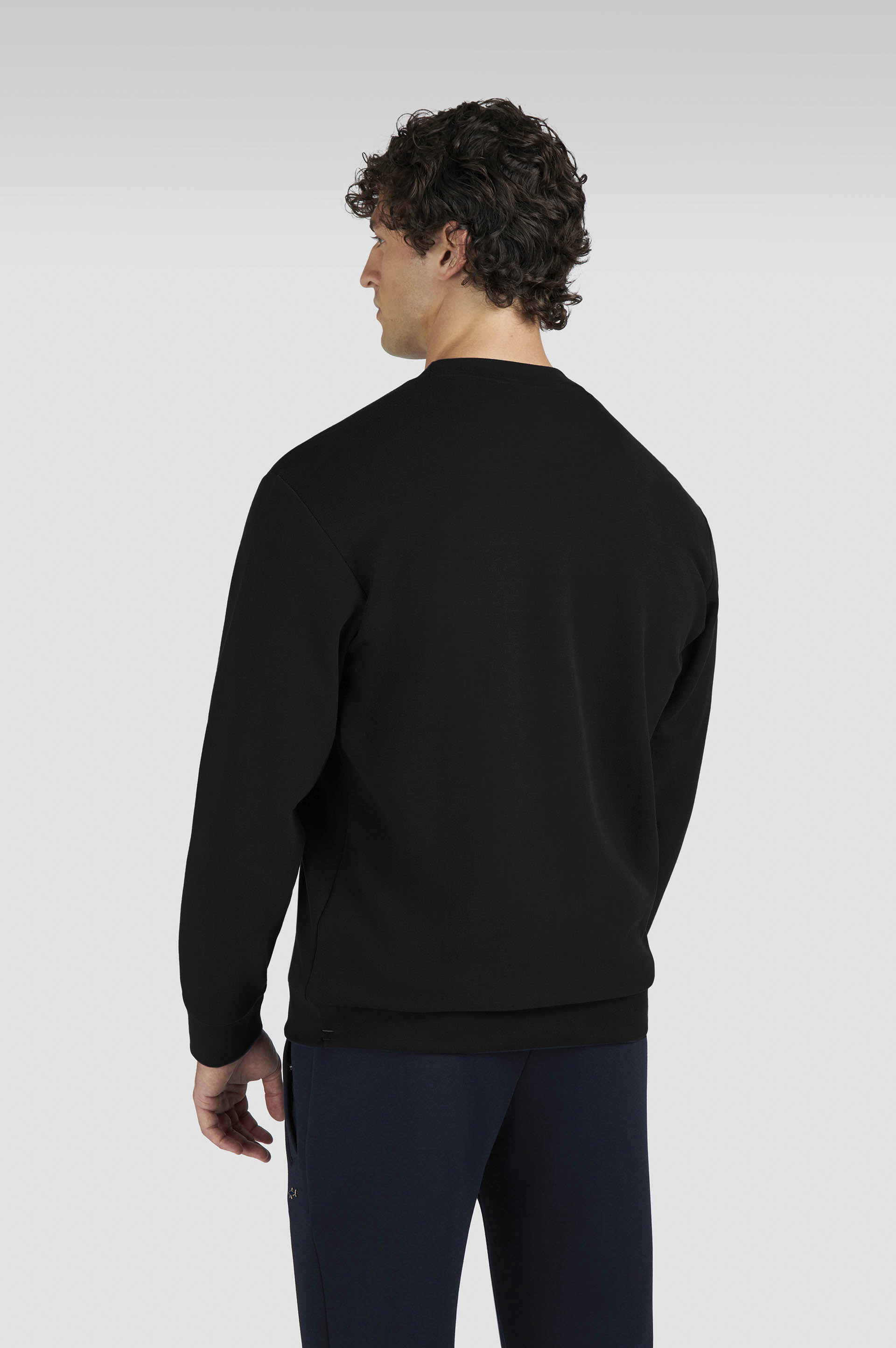 X-SOFT COTTON SWEATSHIRT WITH LOGO PRINT - 3