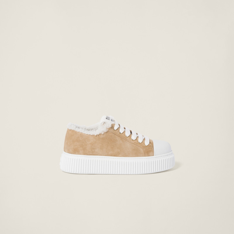 Suede sneakers 1