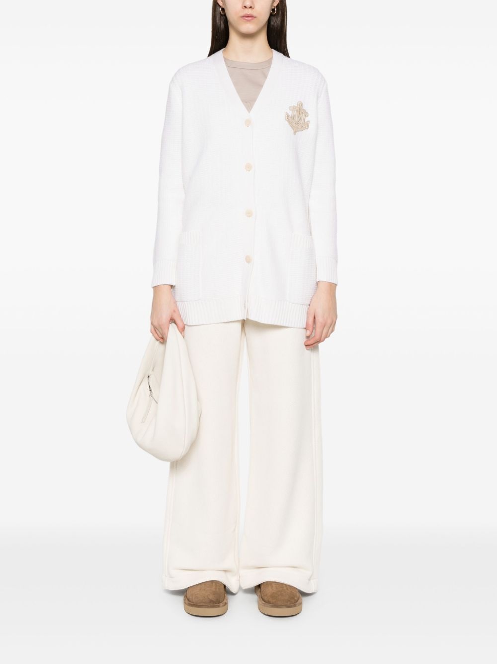 Max Mara Women Cotton Wide-Leg Trousers - 4