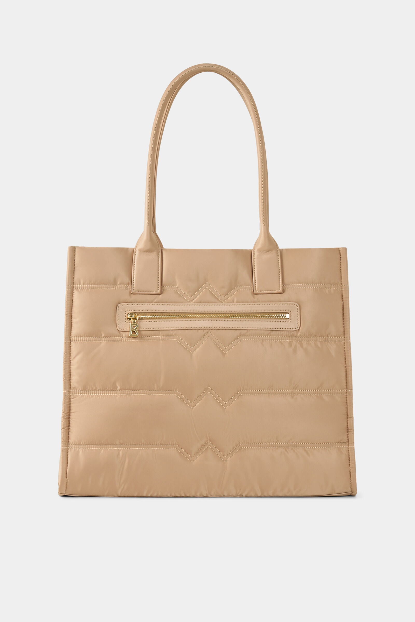 Shopper Wallis Tessuto Maylin in Beige - 3