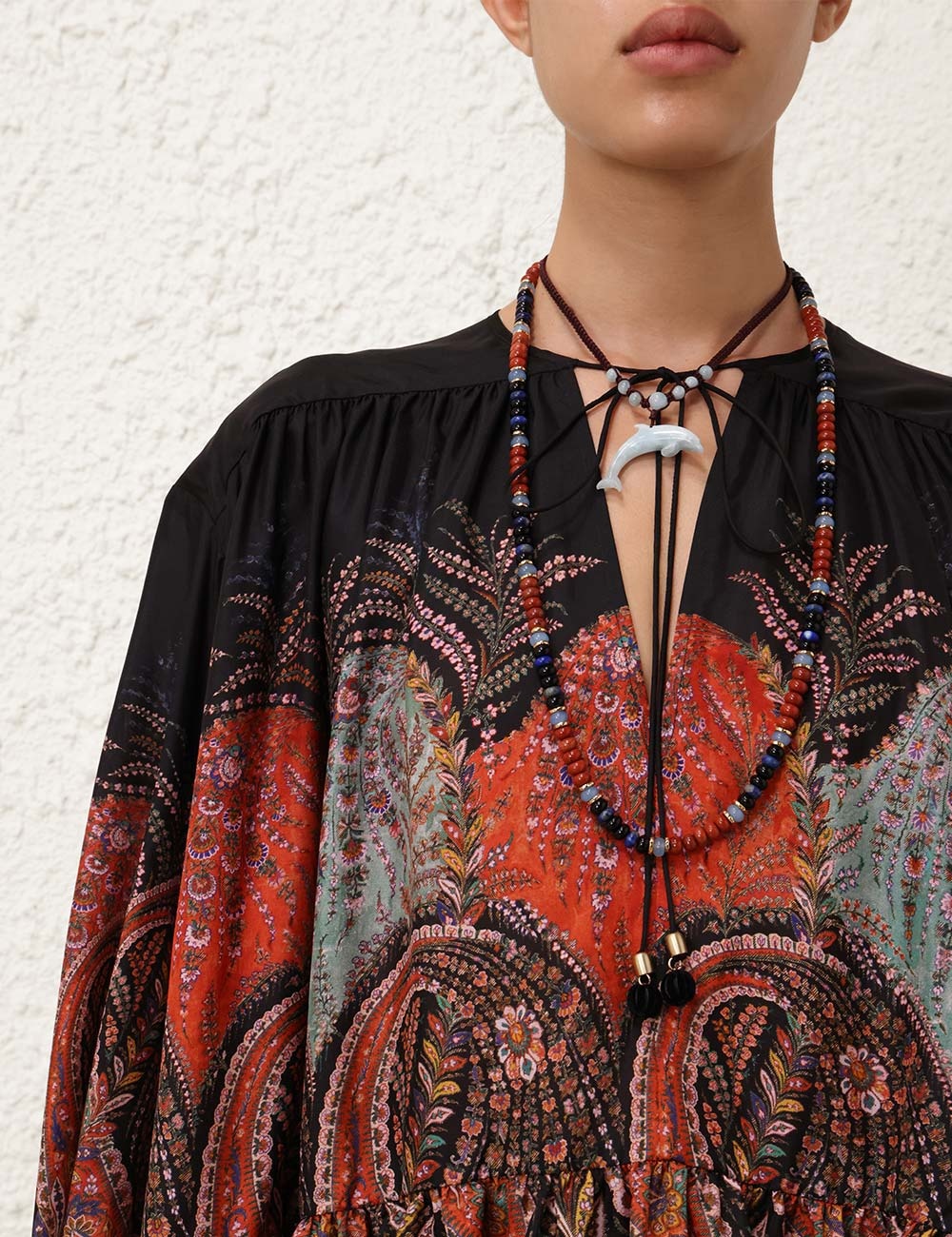 RHIANNON RUFFLE BILLOW BLOUSE - 5