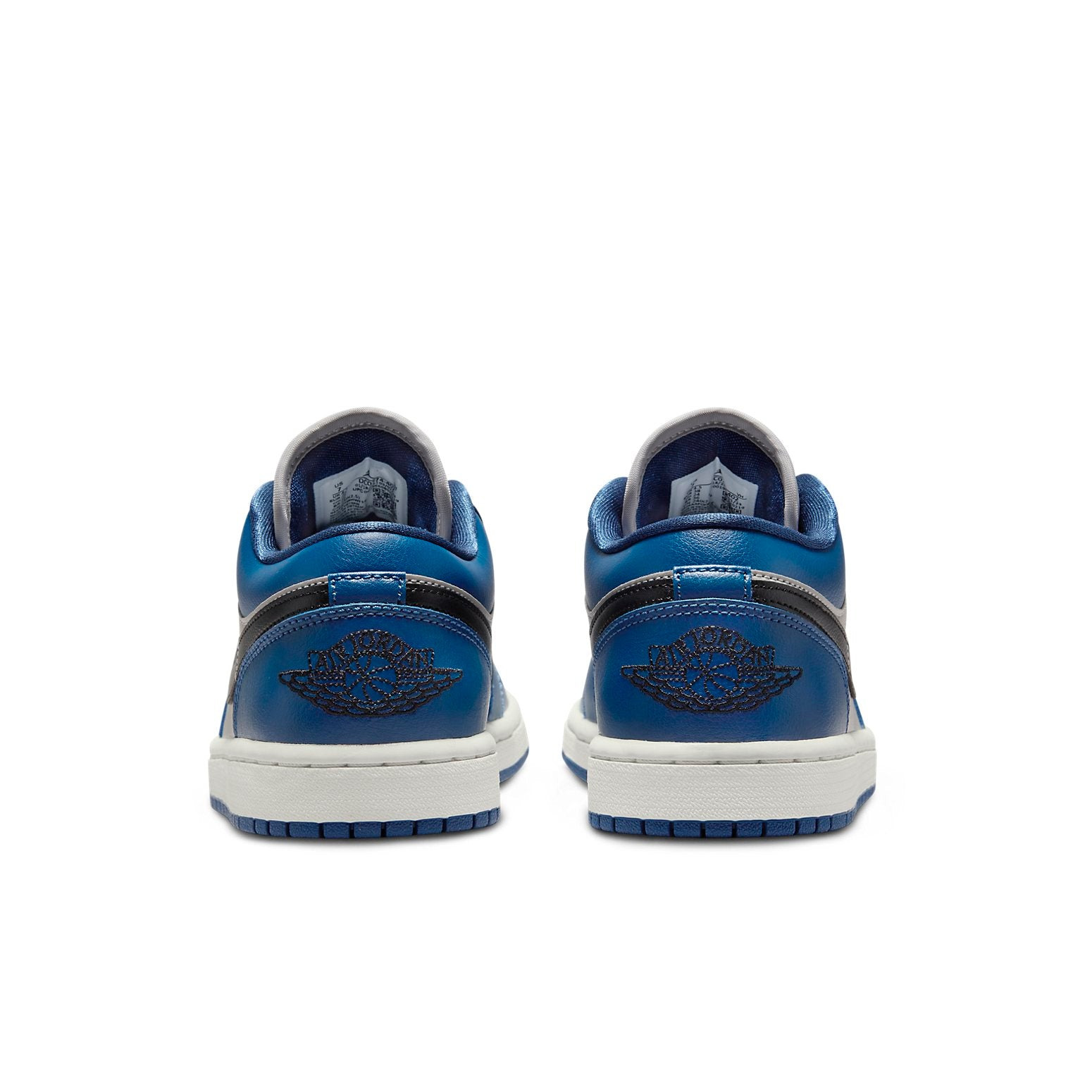 (WMNS) Air Jordan 1 Low 'Gray Navy Blue Black' DC0774-402 - 5