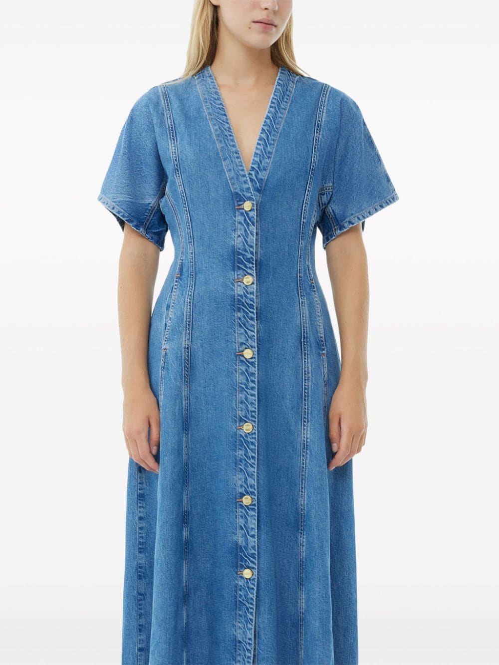 Future denim maxi dress - 5