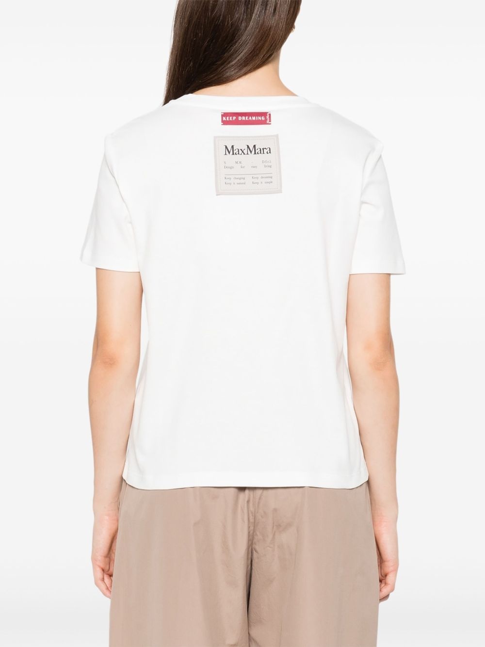 logo-patch T-shirt - 4
