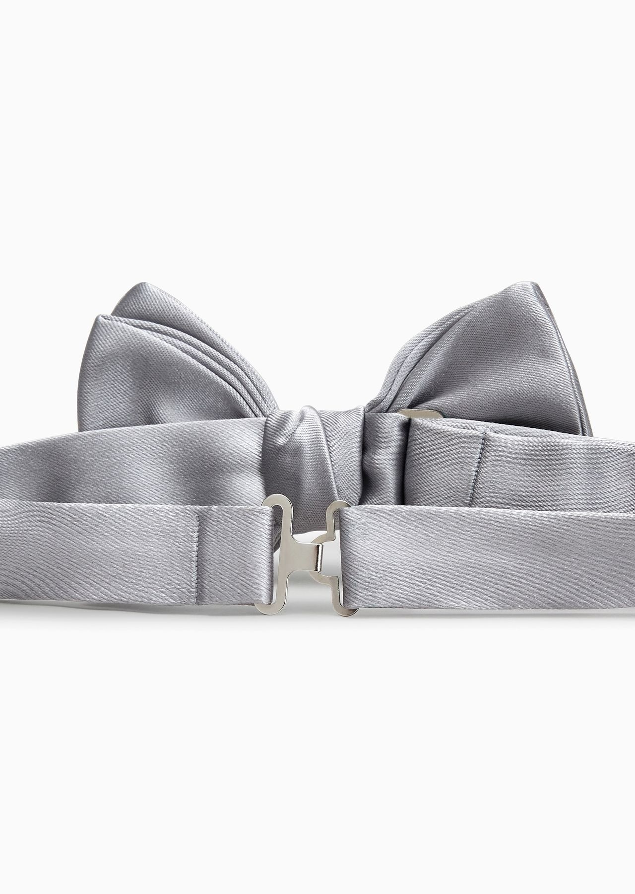 Pure silk knotted bow tie - 2