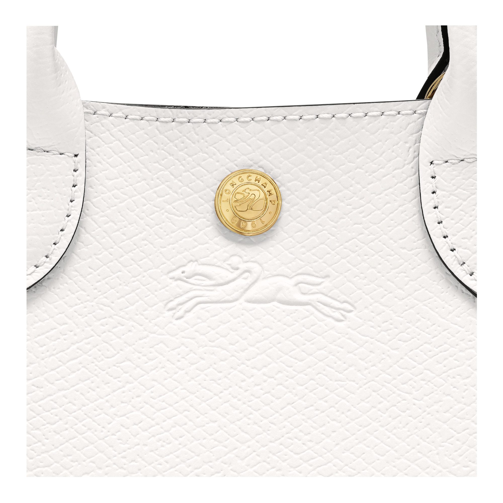 Épure XS Tote bag White - Leather - 6
