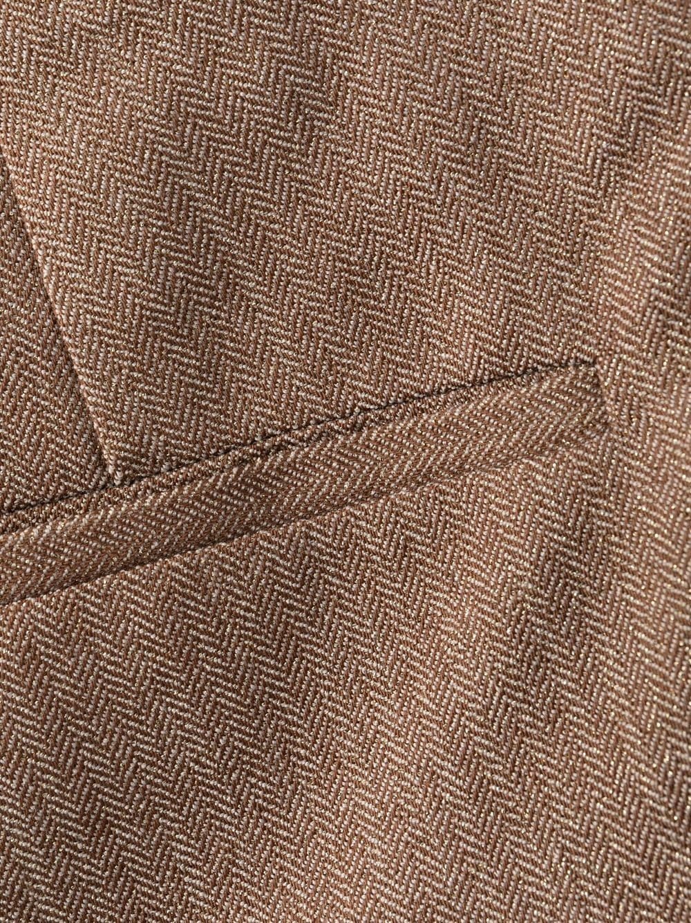 pleated wide-leg trousers - 6
