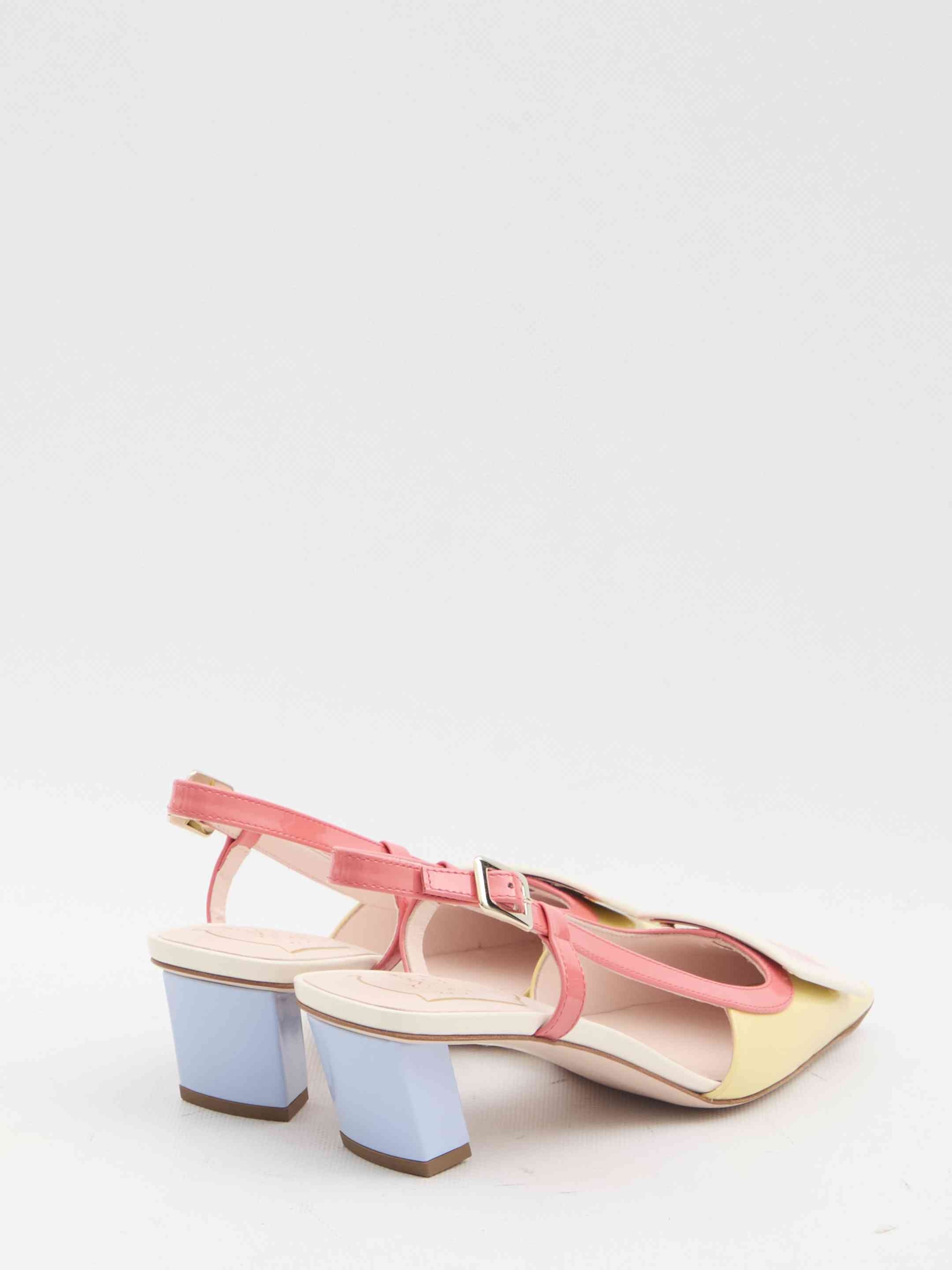 Roger Vivier Women Belle Vivier Slingback Pumps - 3