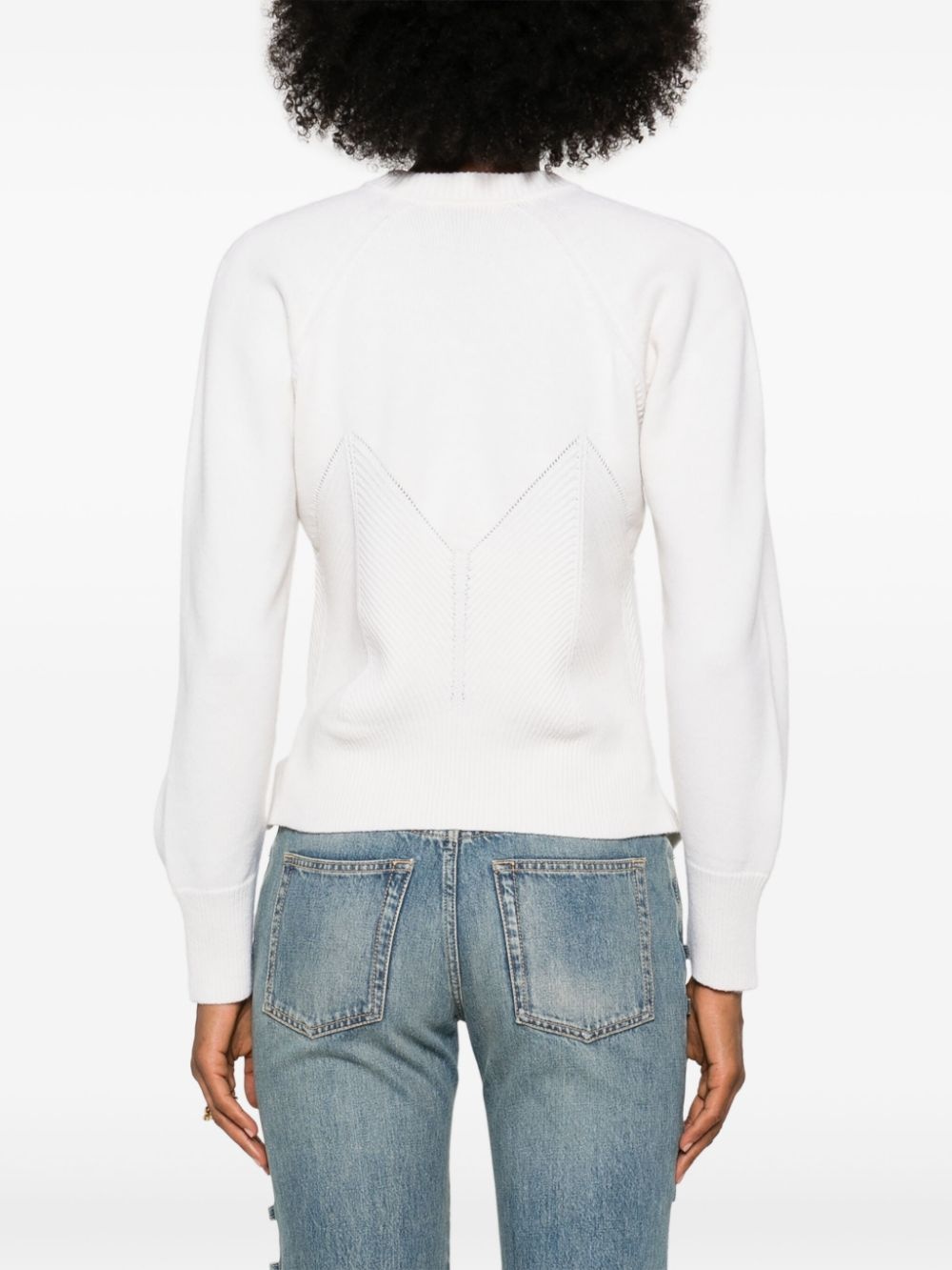 geometric-pattern sweater - 4