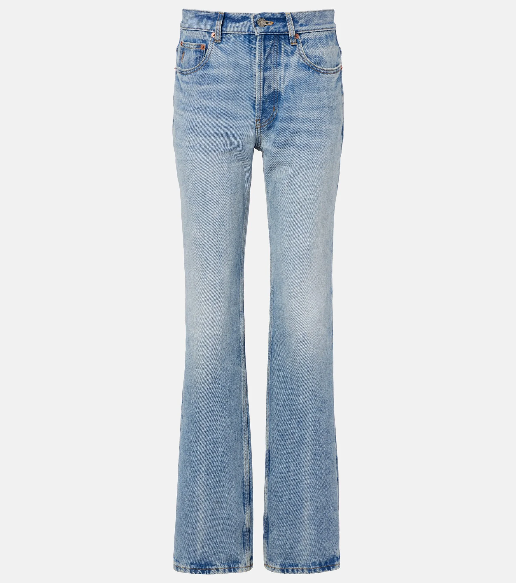 Nico distressed straight jeans - 1