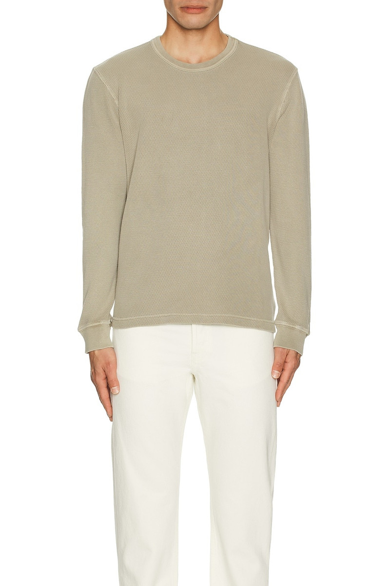 Citizens of Humanity Waffle Long Sleeve Tee outlook