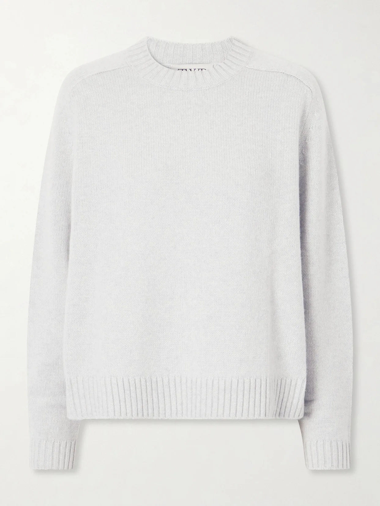 New Jill Ribbed-detail Cashmere-knitted Sweater - 1