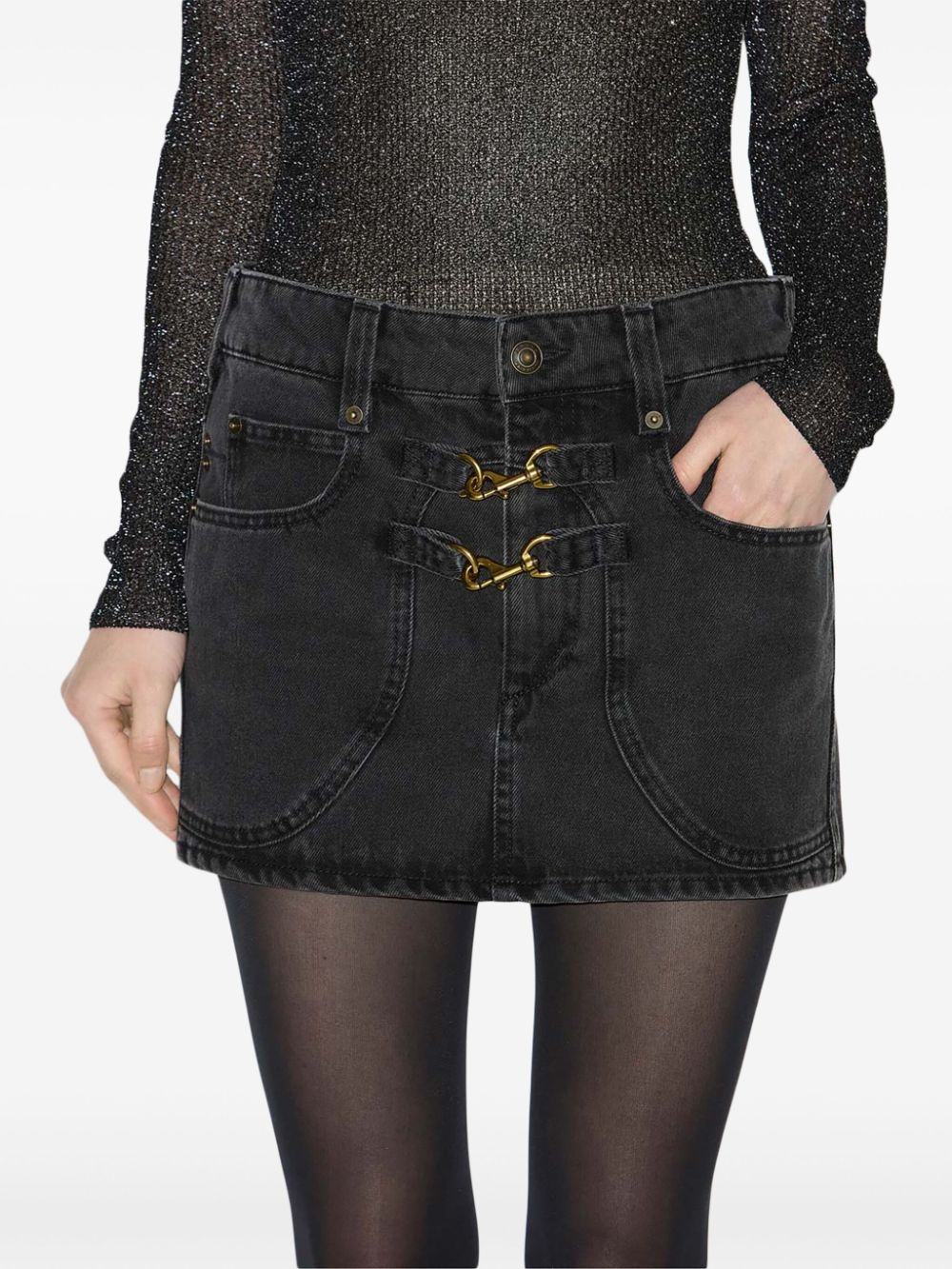 Paulina denim mini skirt - 3