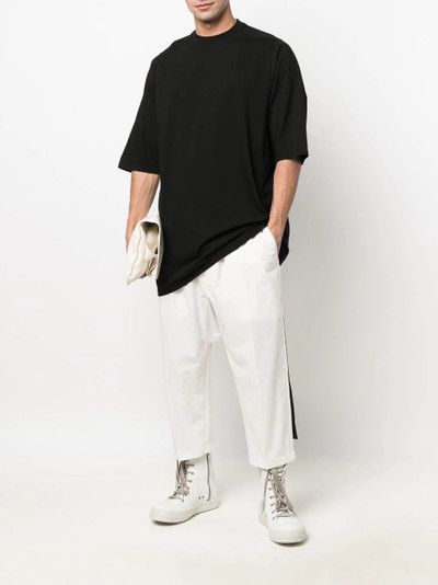 Rick Owens DRKSHDW longline organic-cotton T-shirt outlook