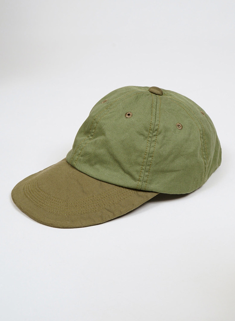 Baseball Cap Cotton Twill in Green 1
