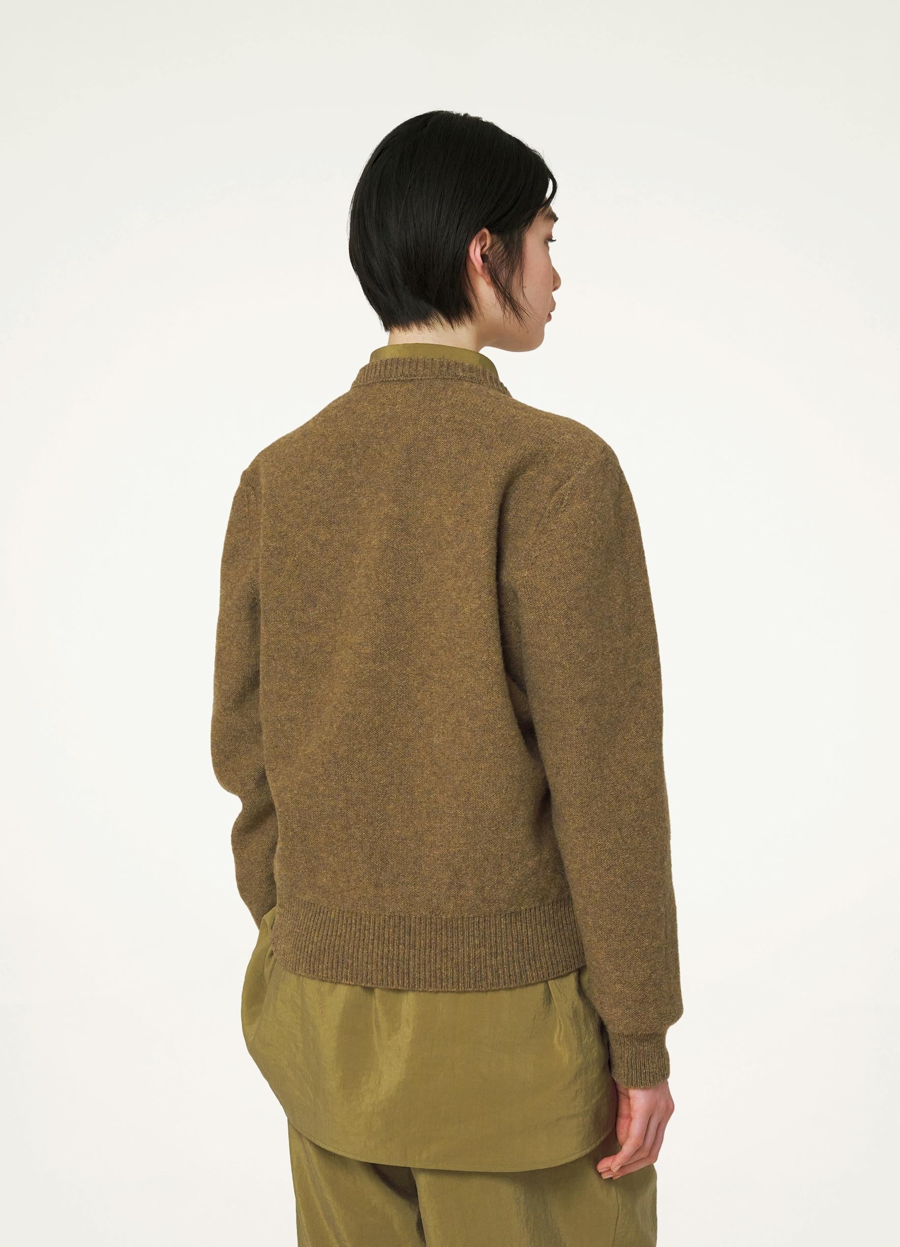 TILTED CREW NECK JUMPER - 4