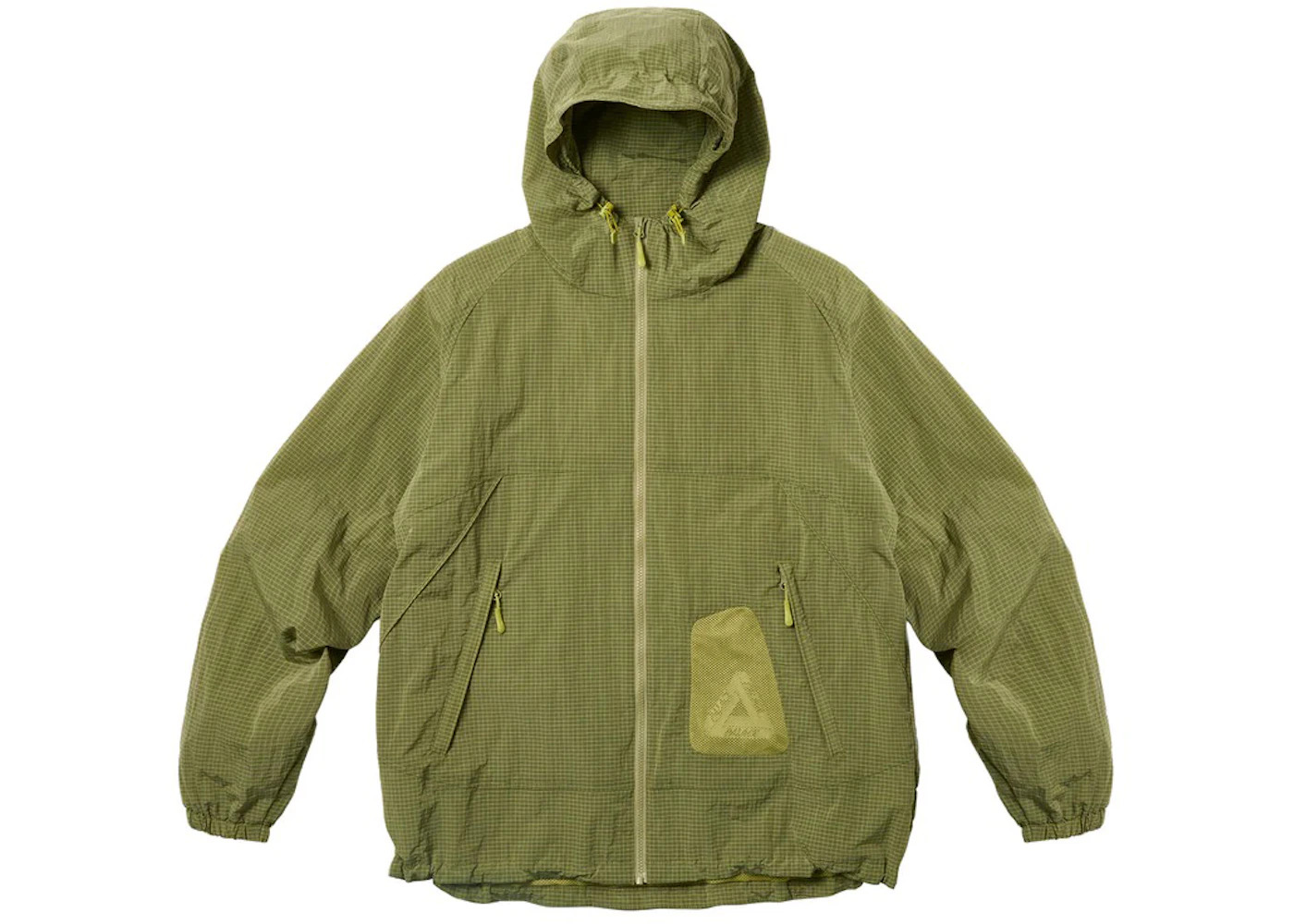 Palace Y-Ripstop Shell Jacket Lime - 1