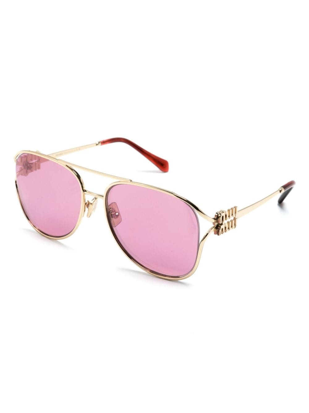 pilot-frame sunglasses - 2