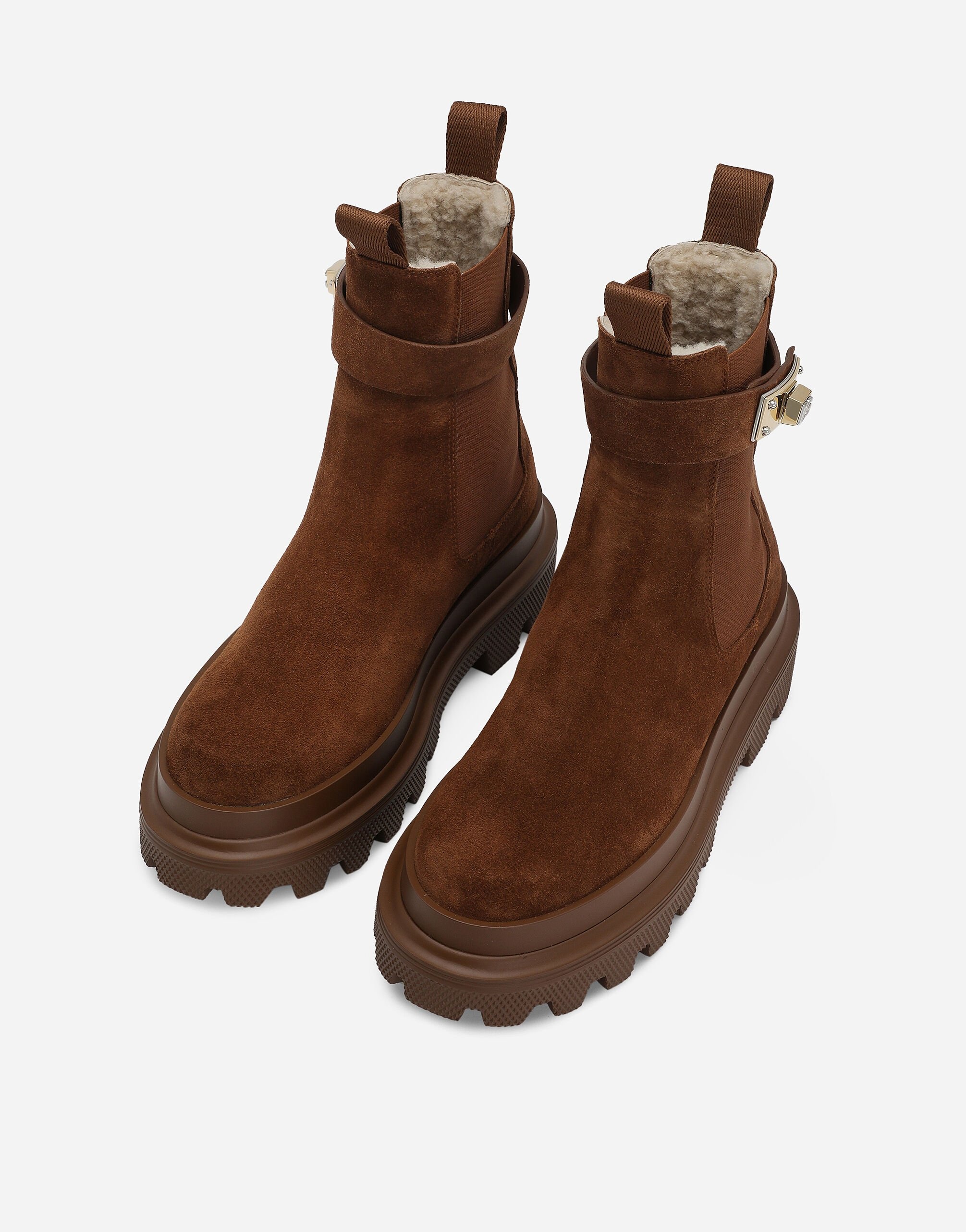 Suede ankle boots - 4