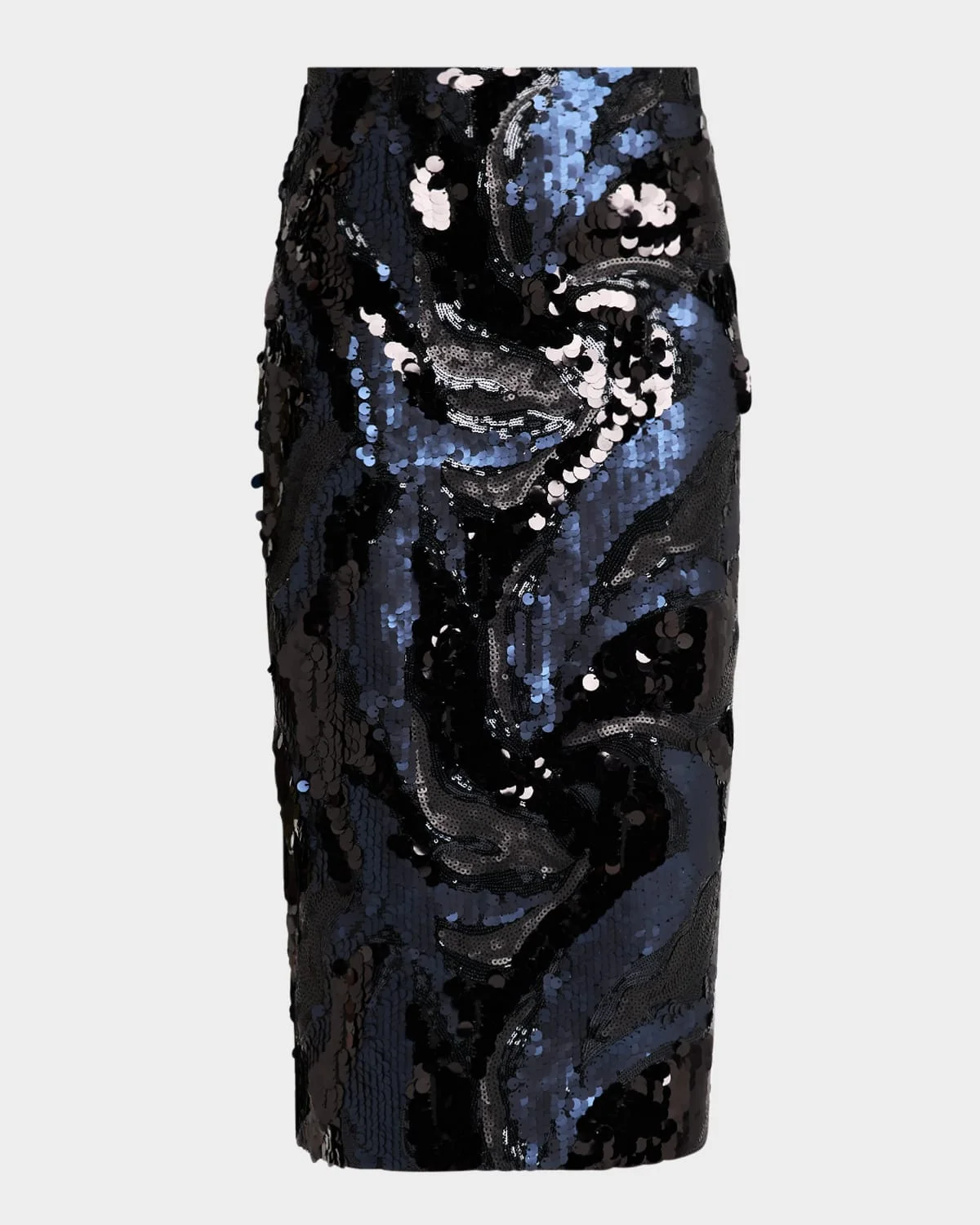Donnelly Sequined Pencil Skirt - 1