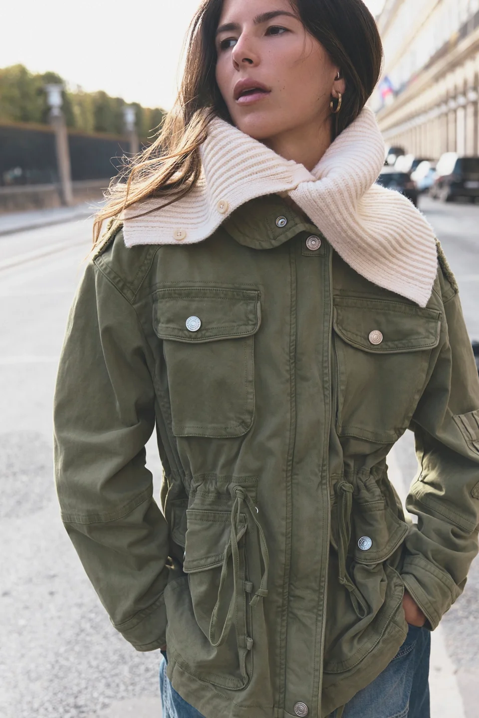 Sunday Button Snood - 1