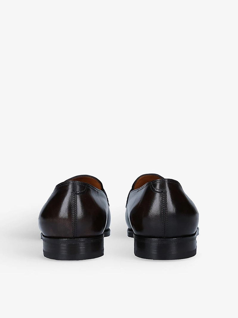 John Lobb Lopez leather loafers outlook
