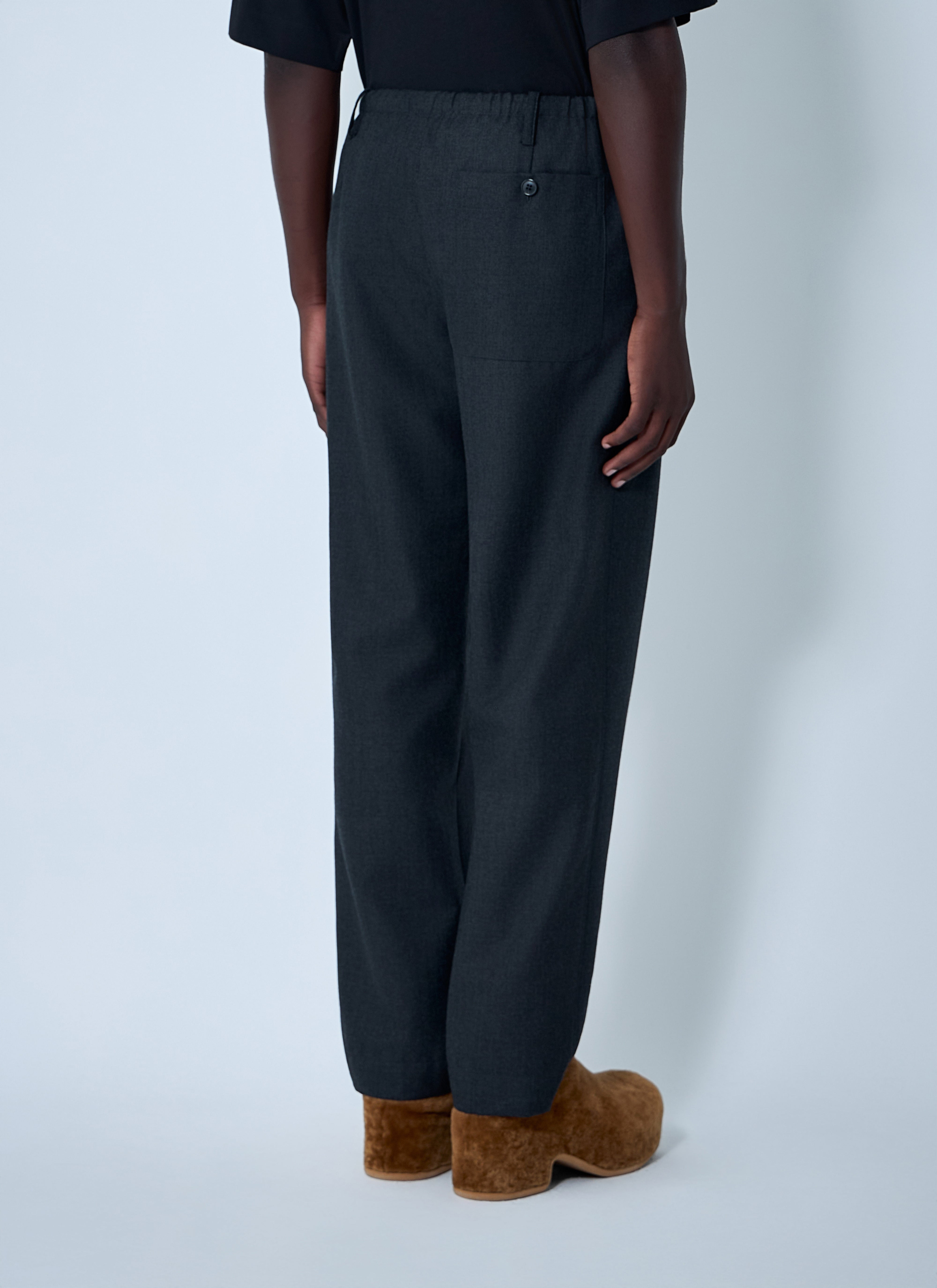 Dries Van Noten Men Tailored Wool Pants - 4
