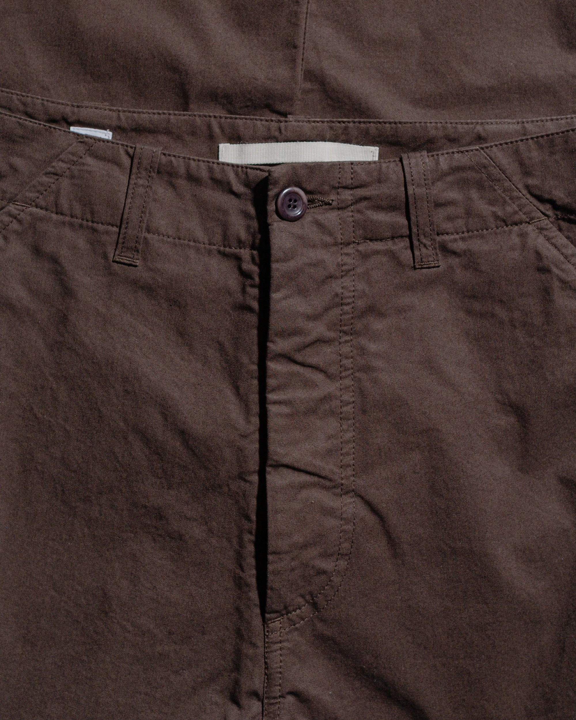 Gorm Relaxed Mineral Dyed Fine Twill Cargo Pants Espresso - 5