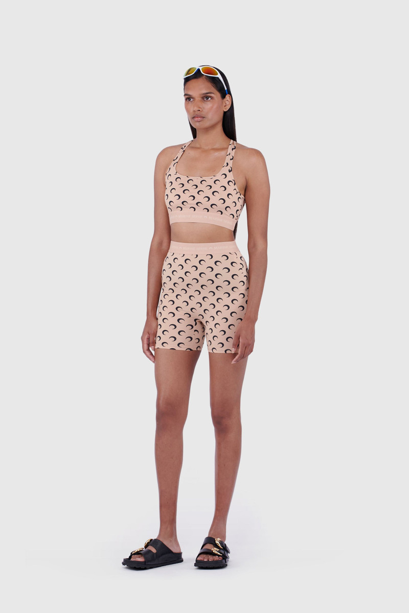 Marine Serre All Over Moon Yoga Short outlook