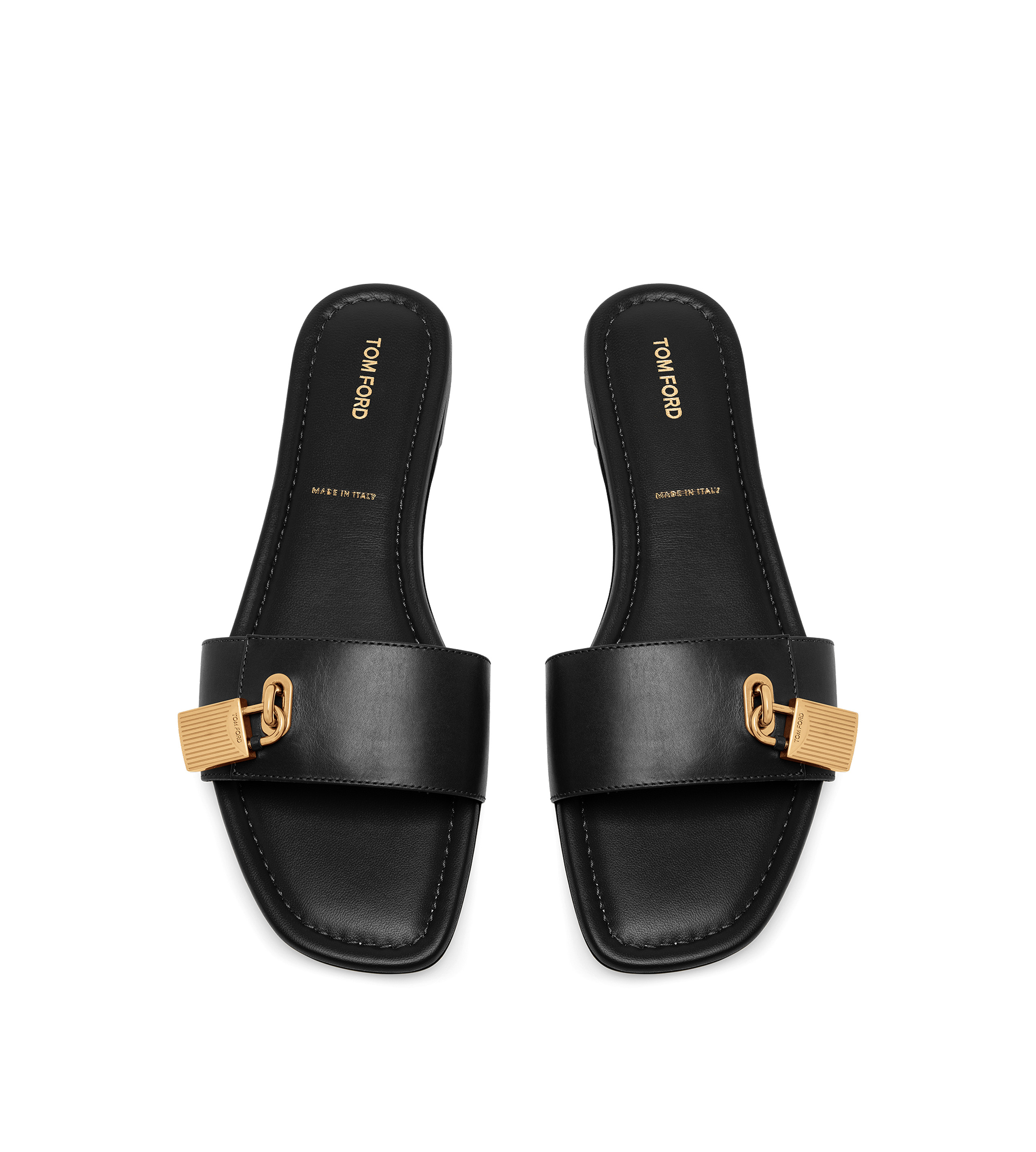 LEATHER PADLOCK SLIDE - 4