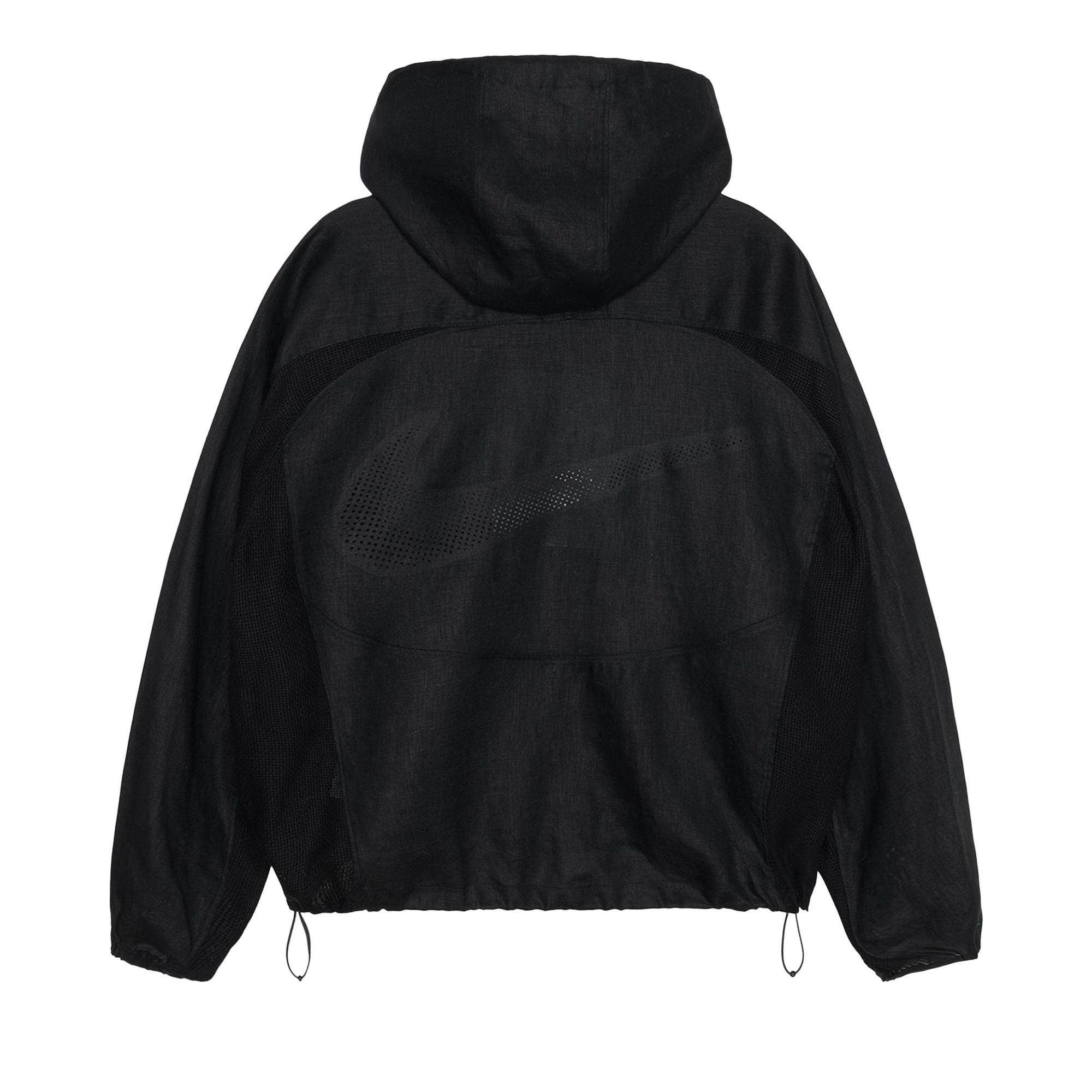 Nike x Stussy Linen Shell Jacket 'Black' - 2