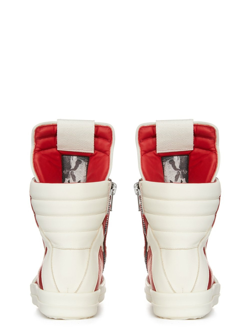 high-top leather sneakers 4