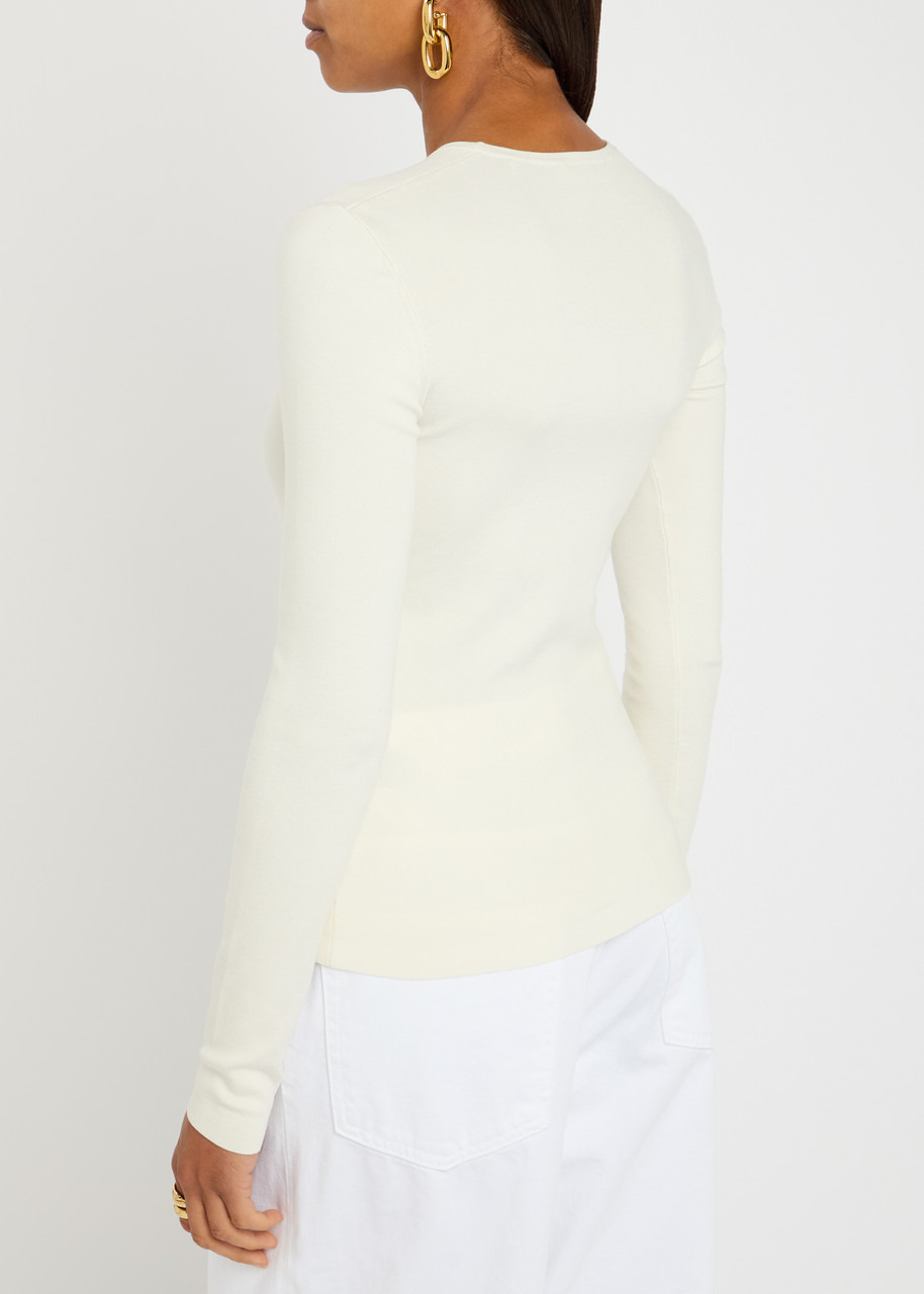 Joseph Stretch-silk Knit top - 3