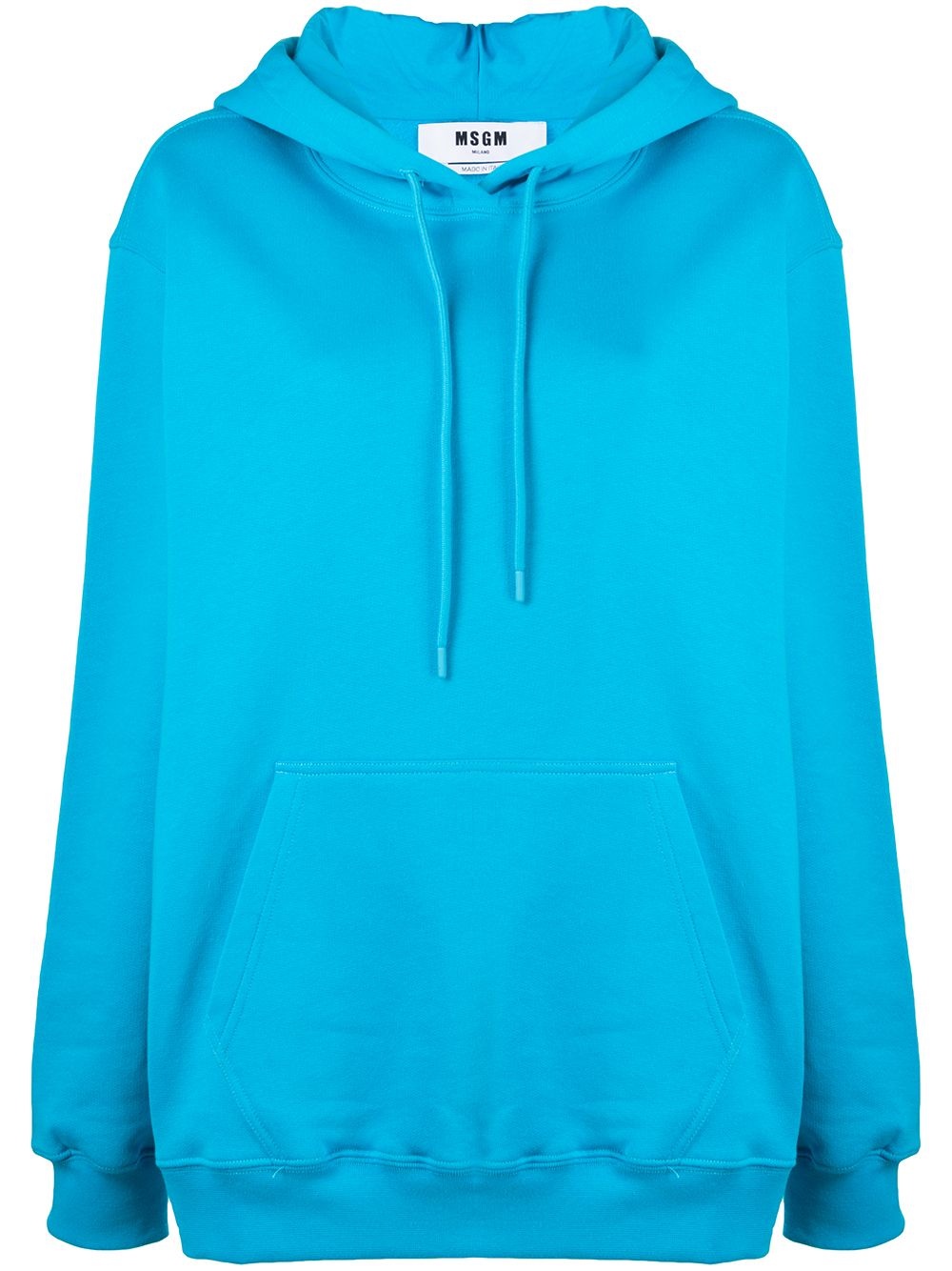 logo-print hoodie - 1