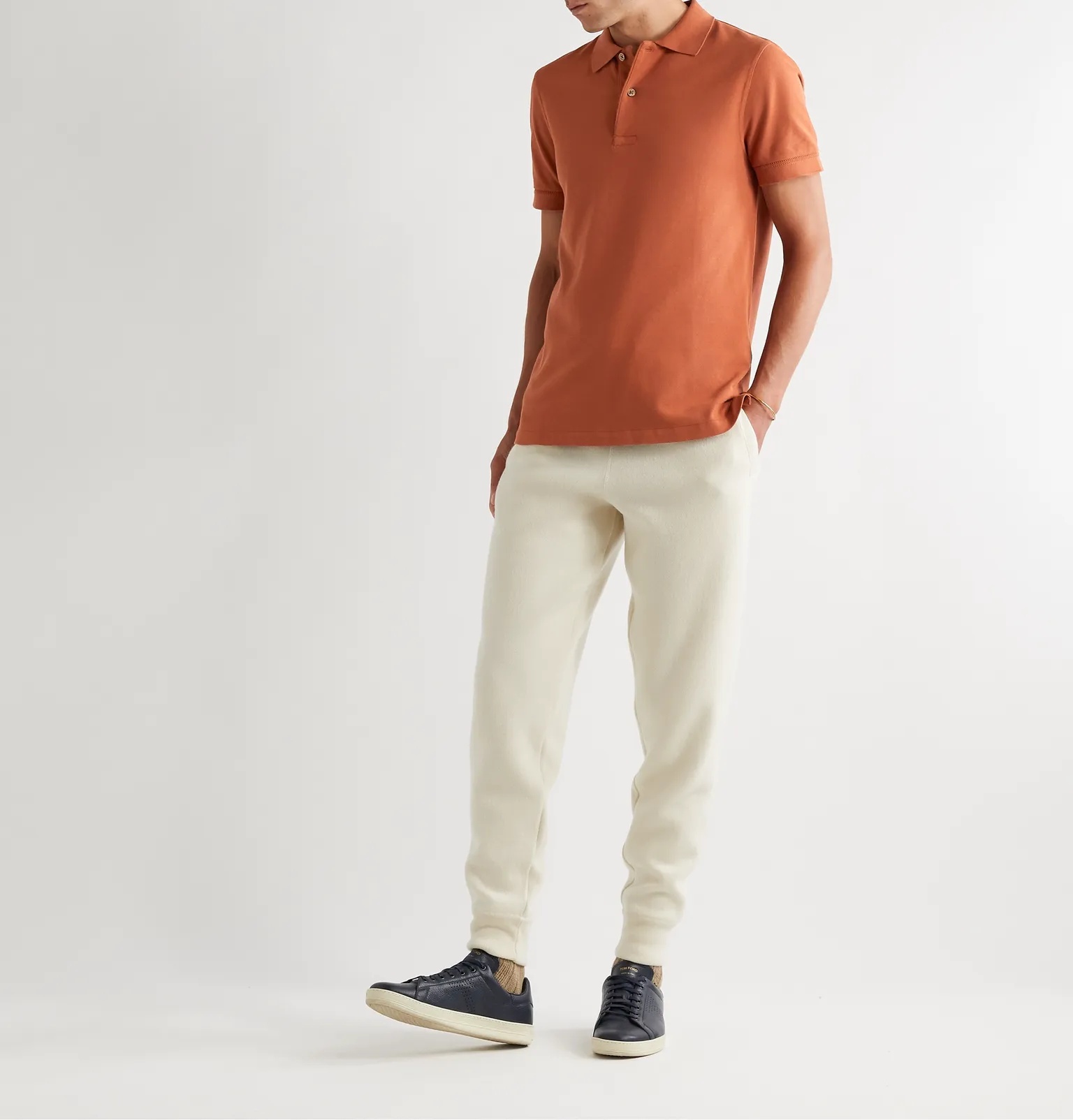 Slim-Fit Cotton-Piqué Polo Shirt - 12