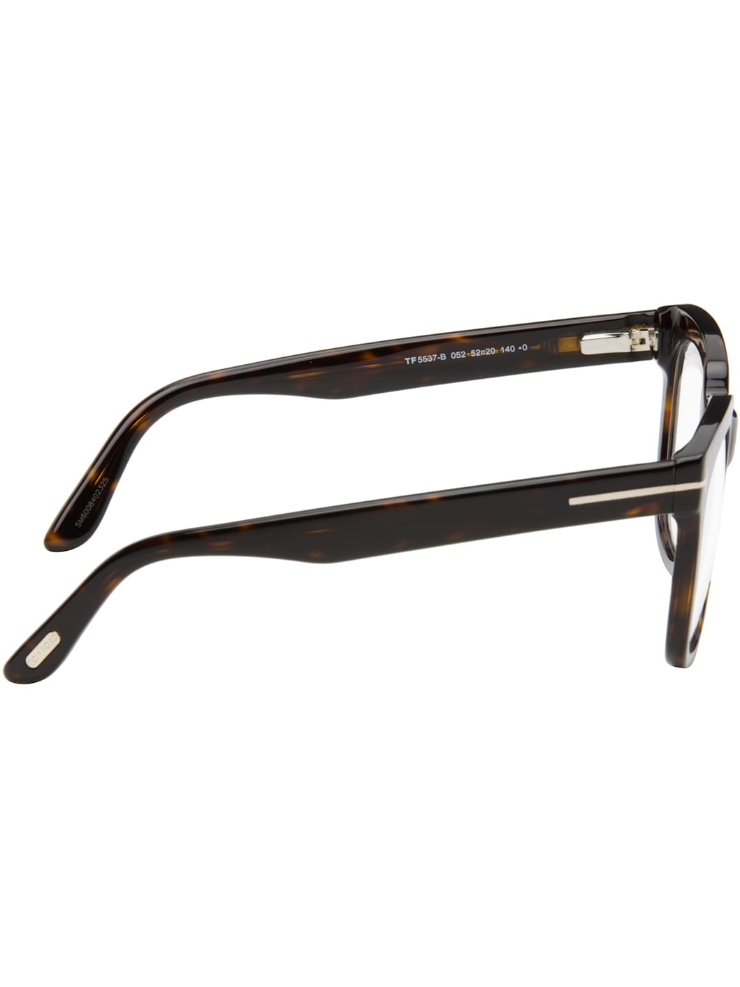 Brown & Black Full Rim Square Acetate Glasses - 2