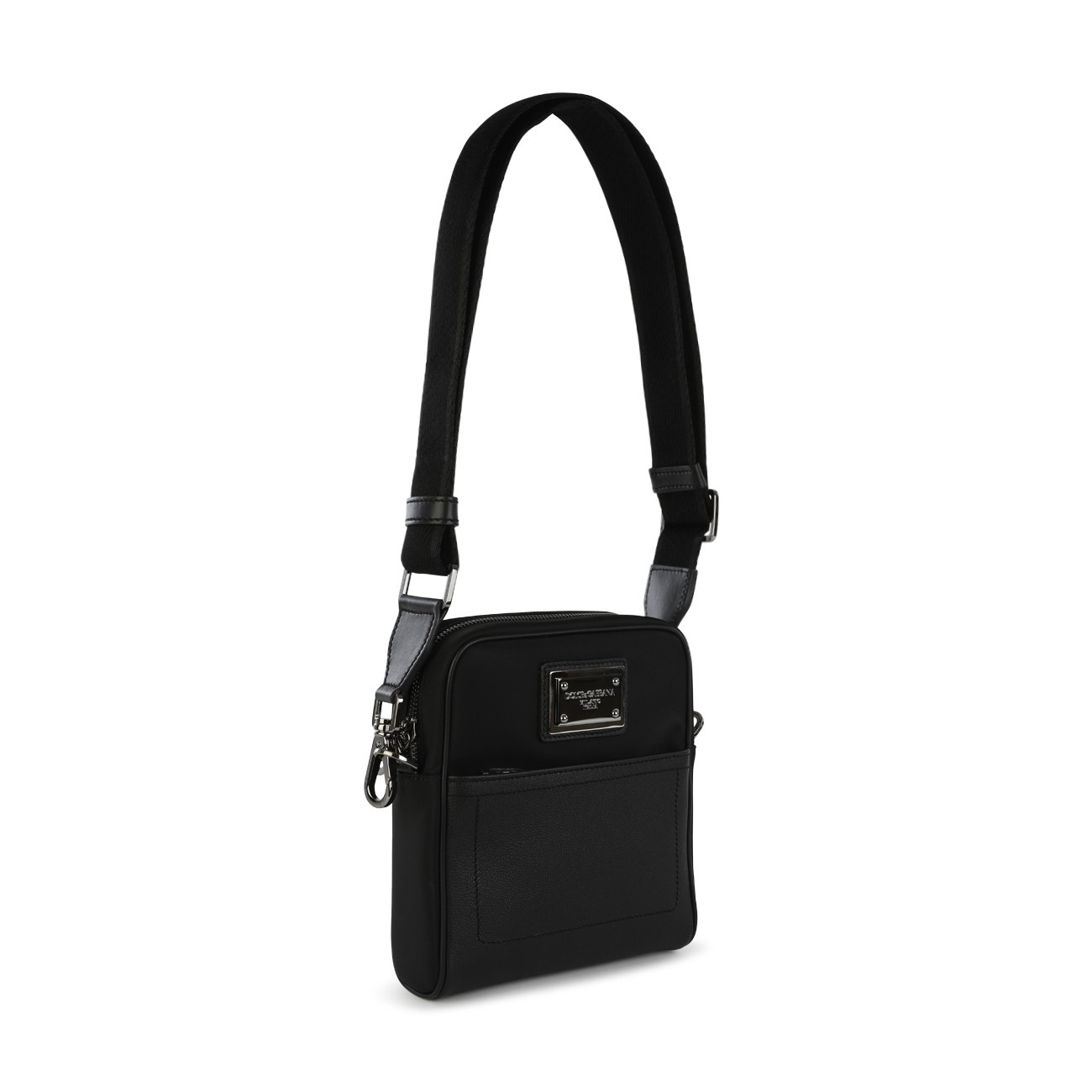 black leather crossbody bag - 2